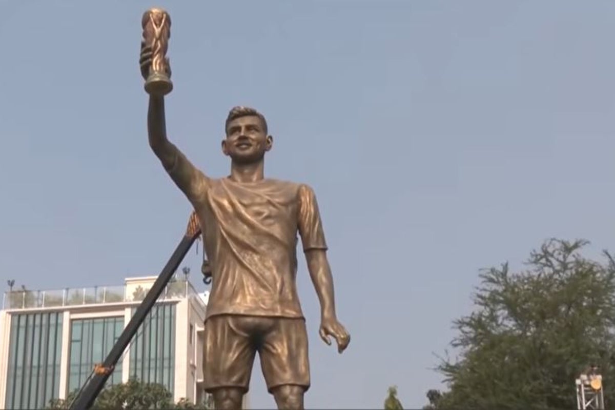 Messi’s GOAT statue in India to be removed over safety concerns