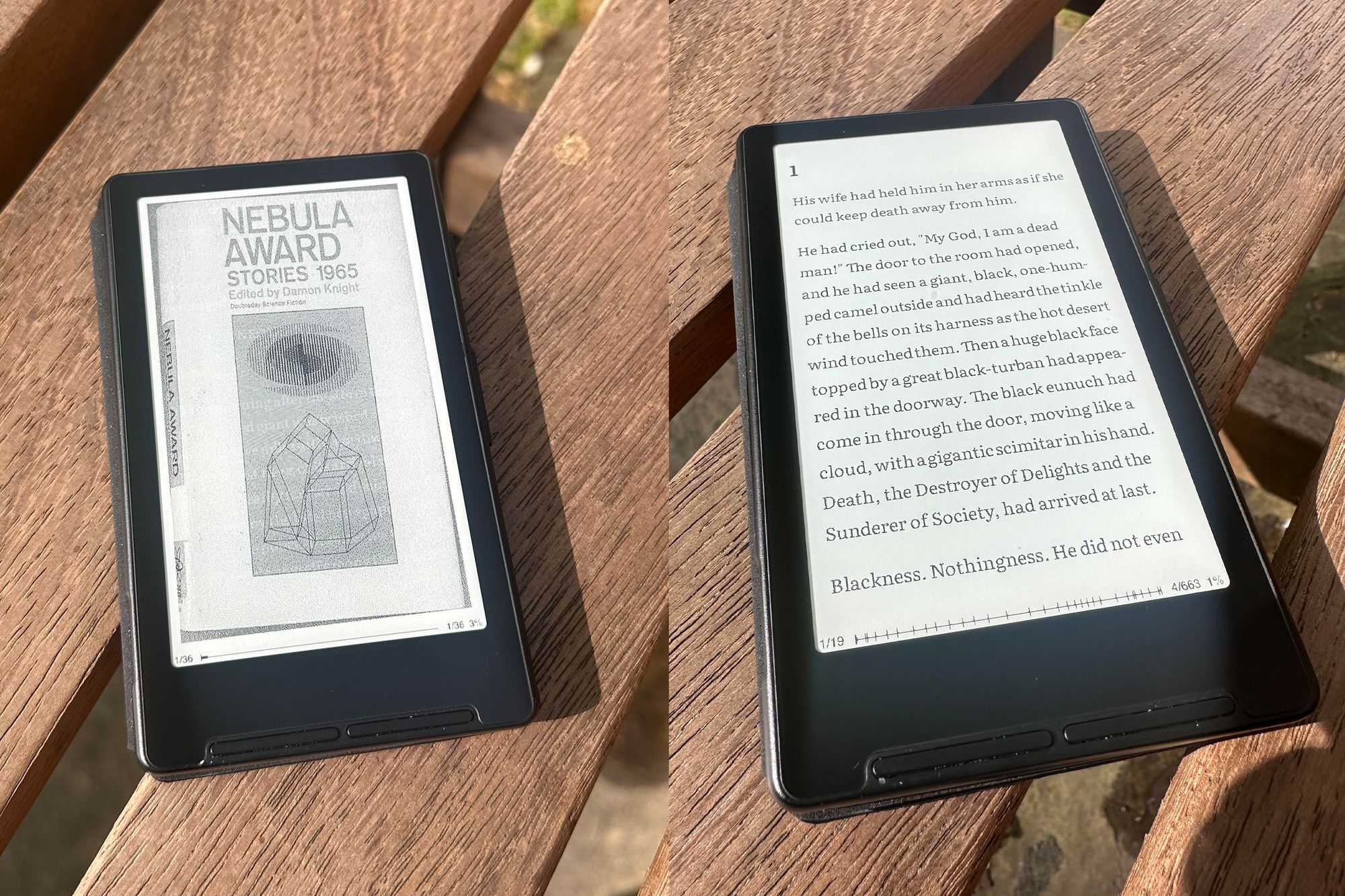 While the resolution is lower than other e-readers, my experience wasn’t affected (Liam Murphy/The Independent)
