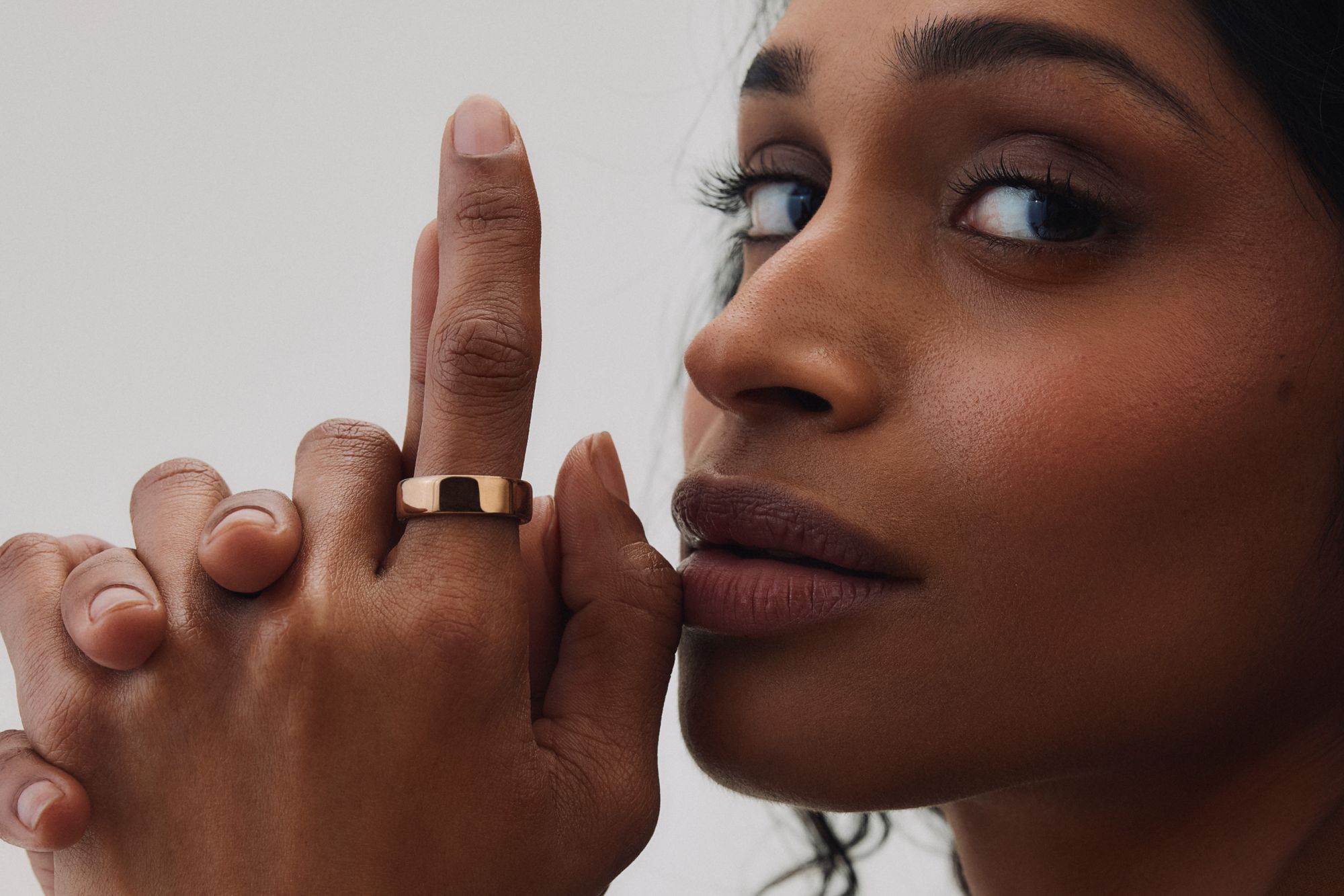 The Oura ring 5 comes in a new deep rose finish (Oura)