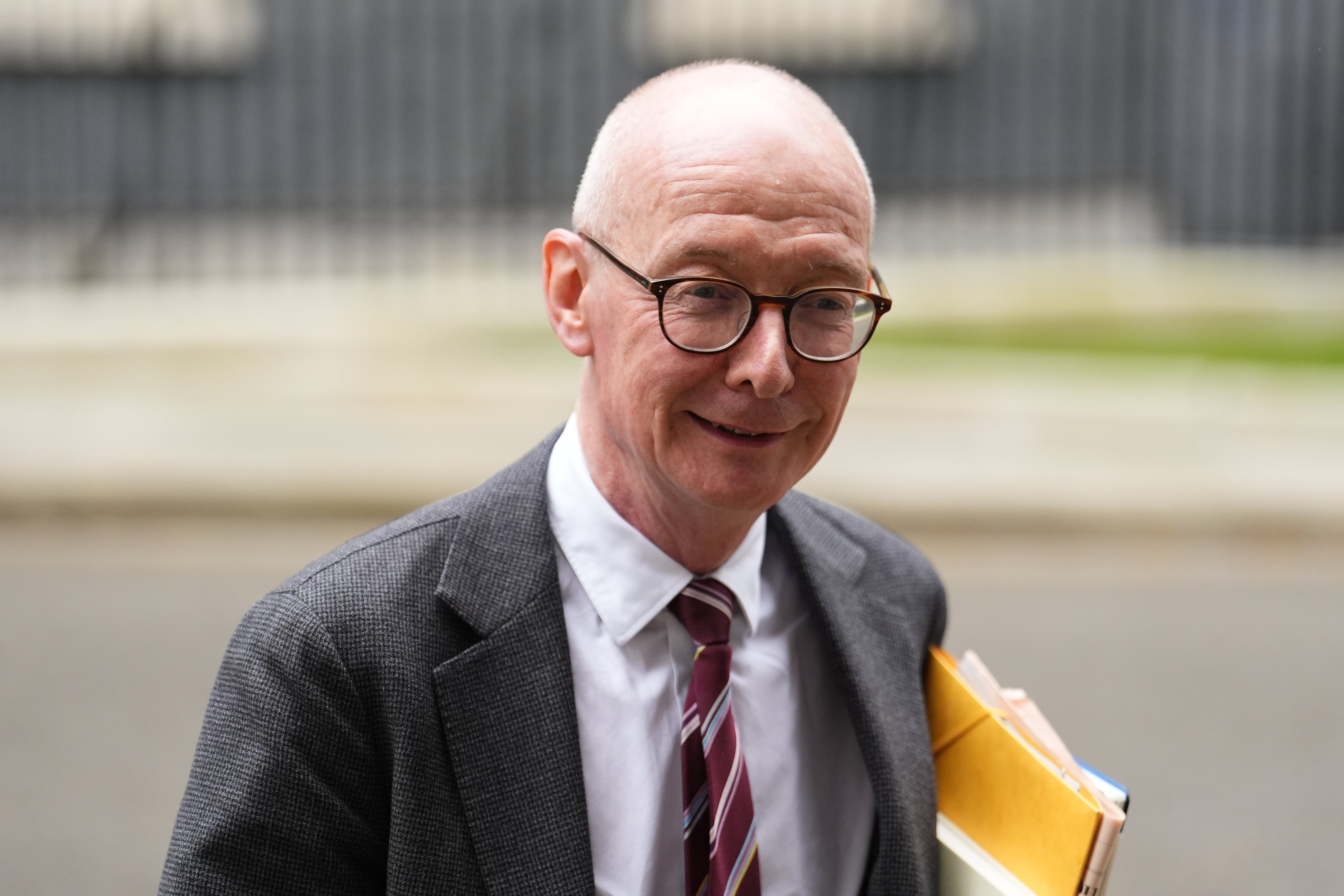 Work and Pensions Secretary Pat McFadden (Jordan Pettitt/PA)