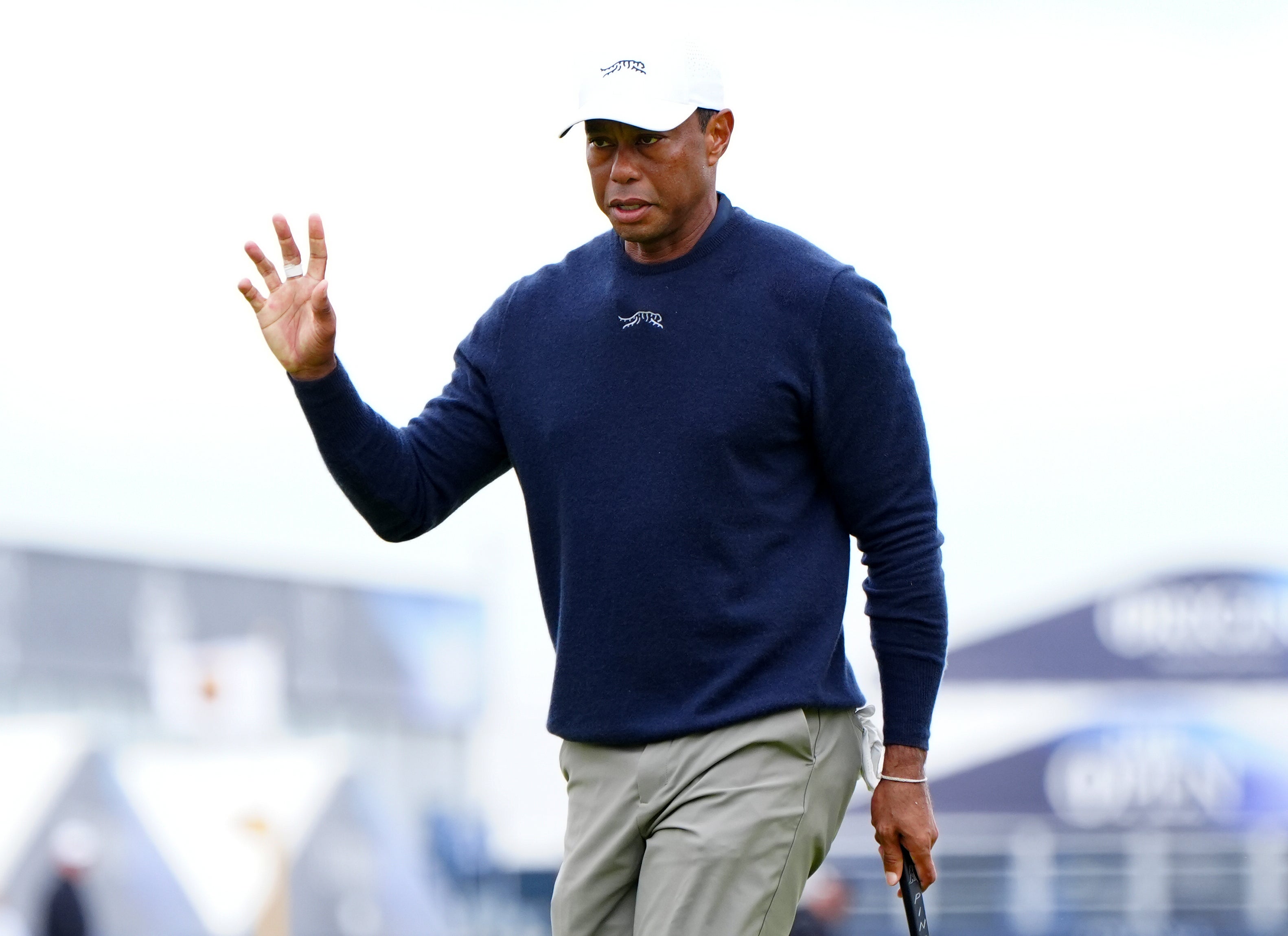 Tiger Woods’ last appearance at the Open came in 2024 (Jane Barlow/PA) (PA Archive)