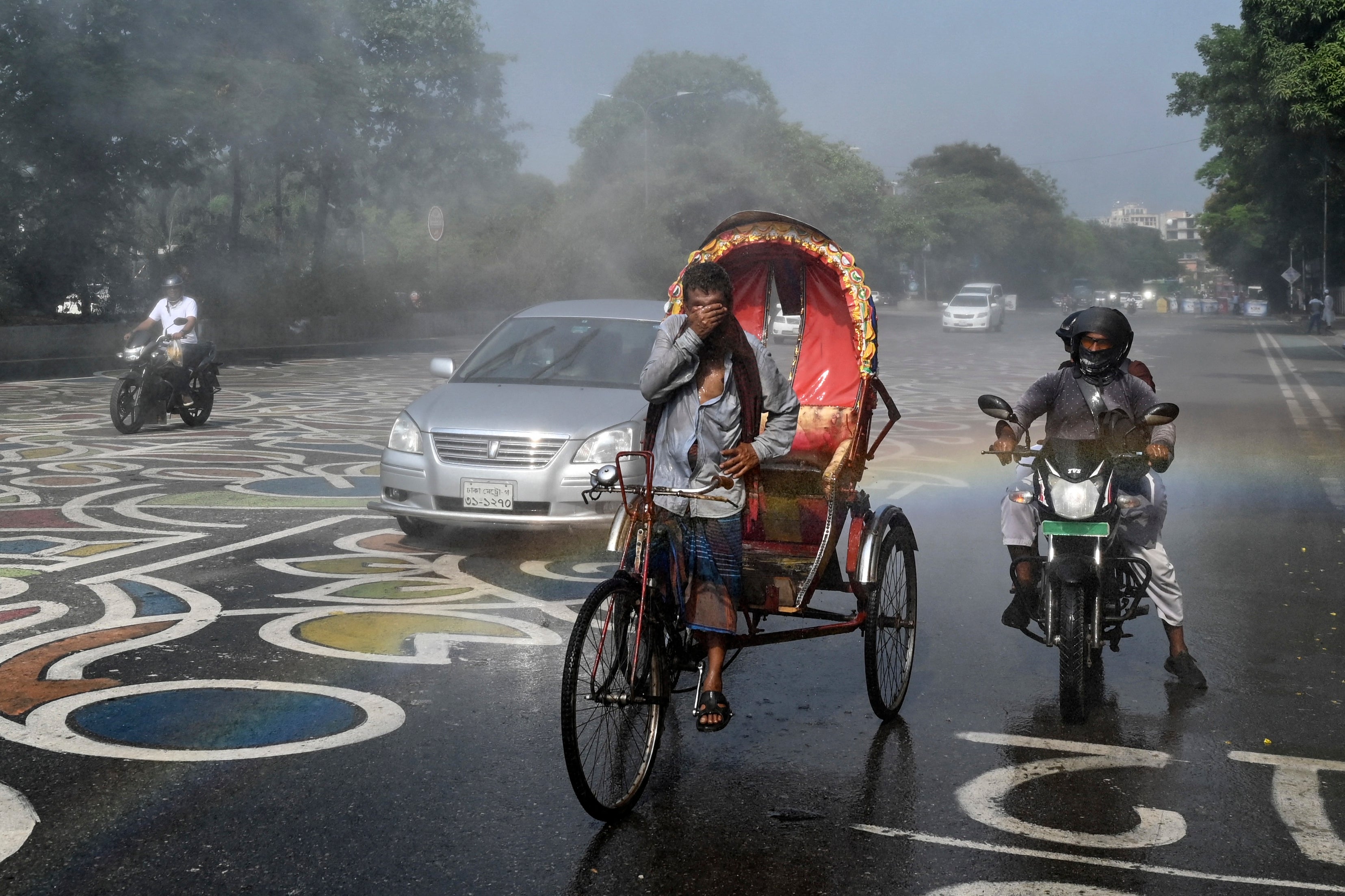 Dhaka is facing a severe heatwave (AFP/Getty)
