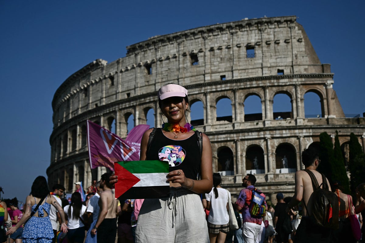 Jewish LGBT+ group banned from Rome Pride parade over stance on war in Gaza