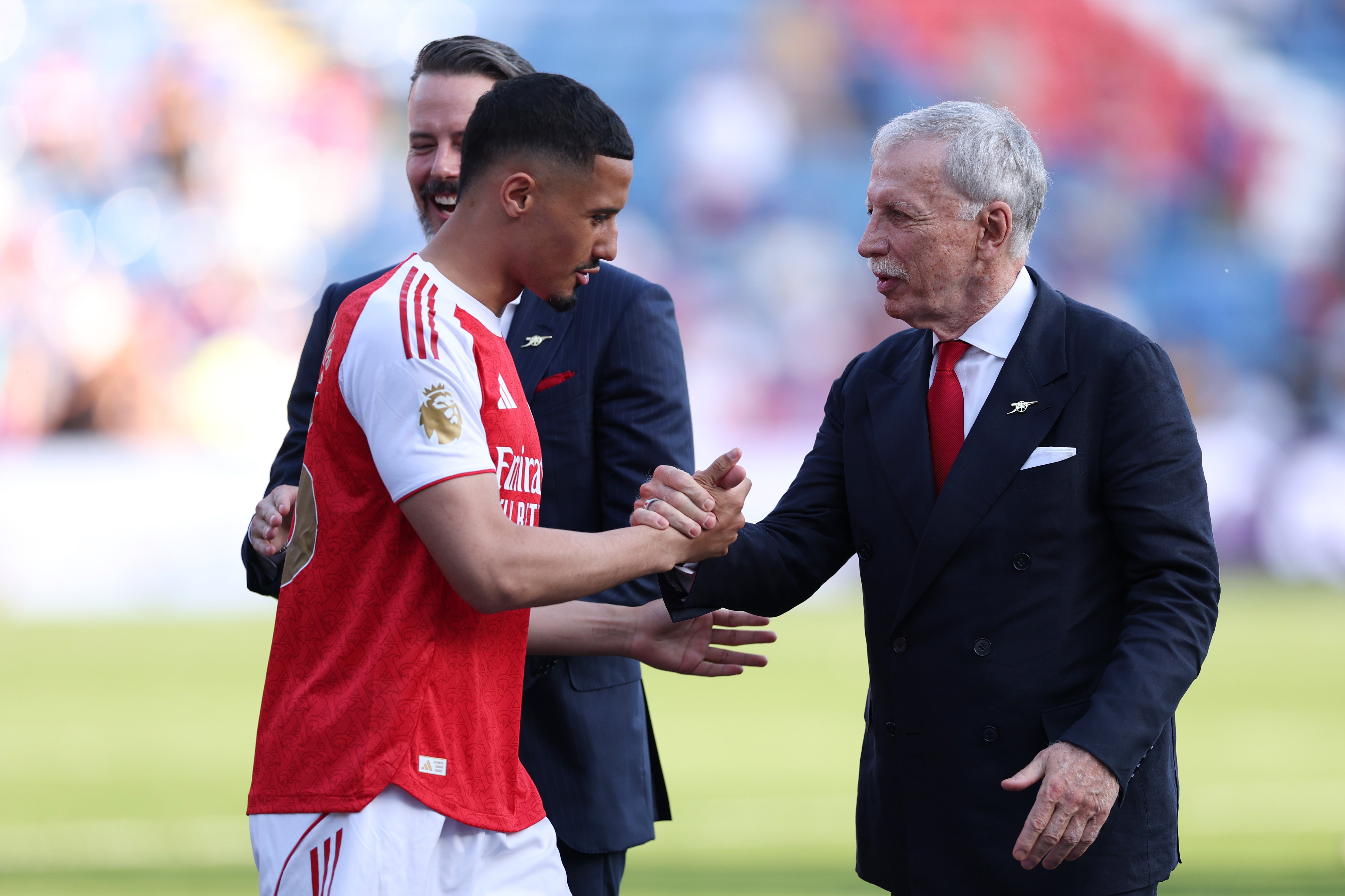William Saliba was immediately pinpointed as a priority buy by the Kroenkes