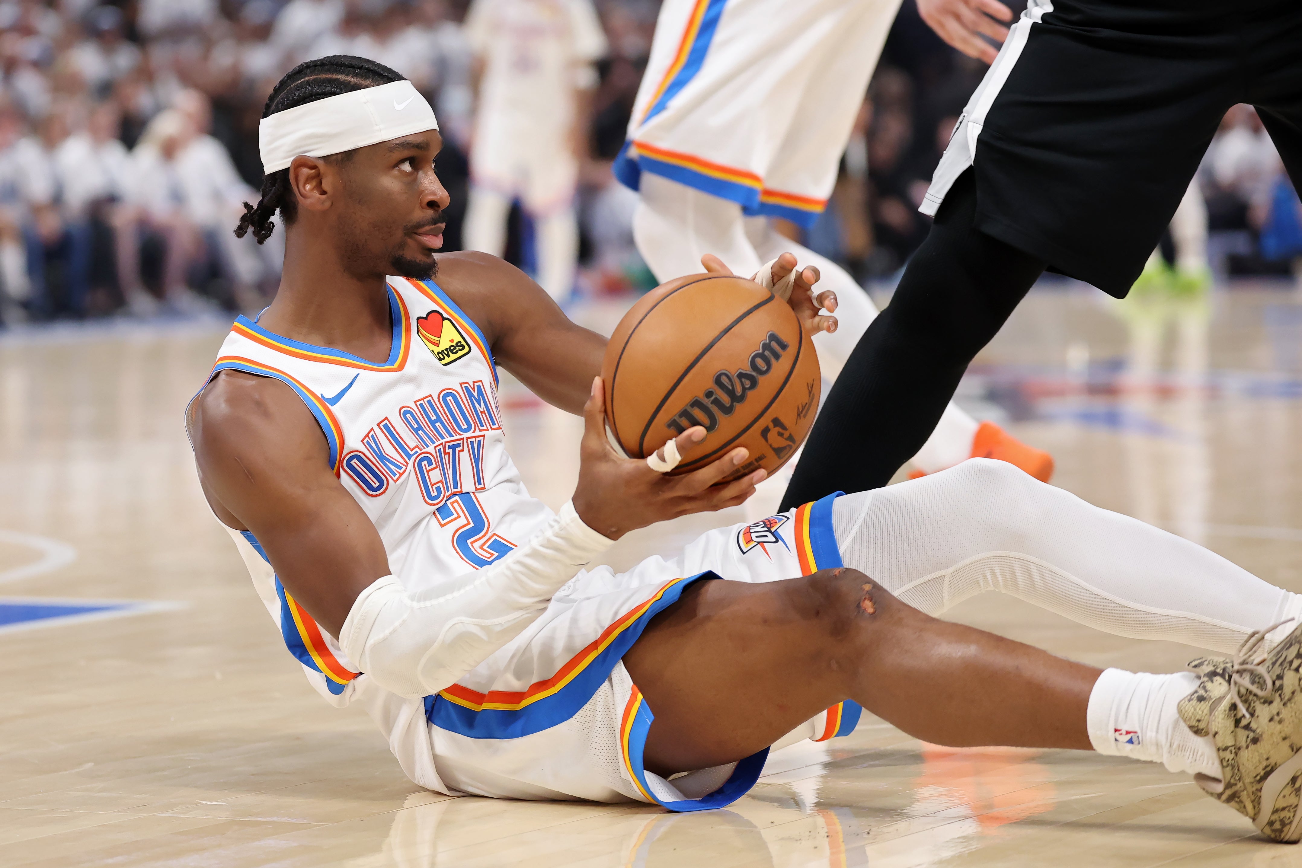 Shai Gilgeous-Alexander, #2 of the Oklahoma City Thunder, has sent a cease-and-desist letter to fantasy sports company Underdog Sports demanding it stop using his likeness and destroy the copies of a board game it made mocking his alleged tendency to 'flop' during his post-season games