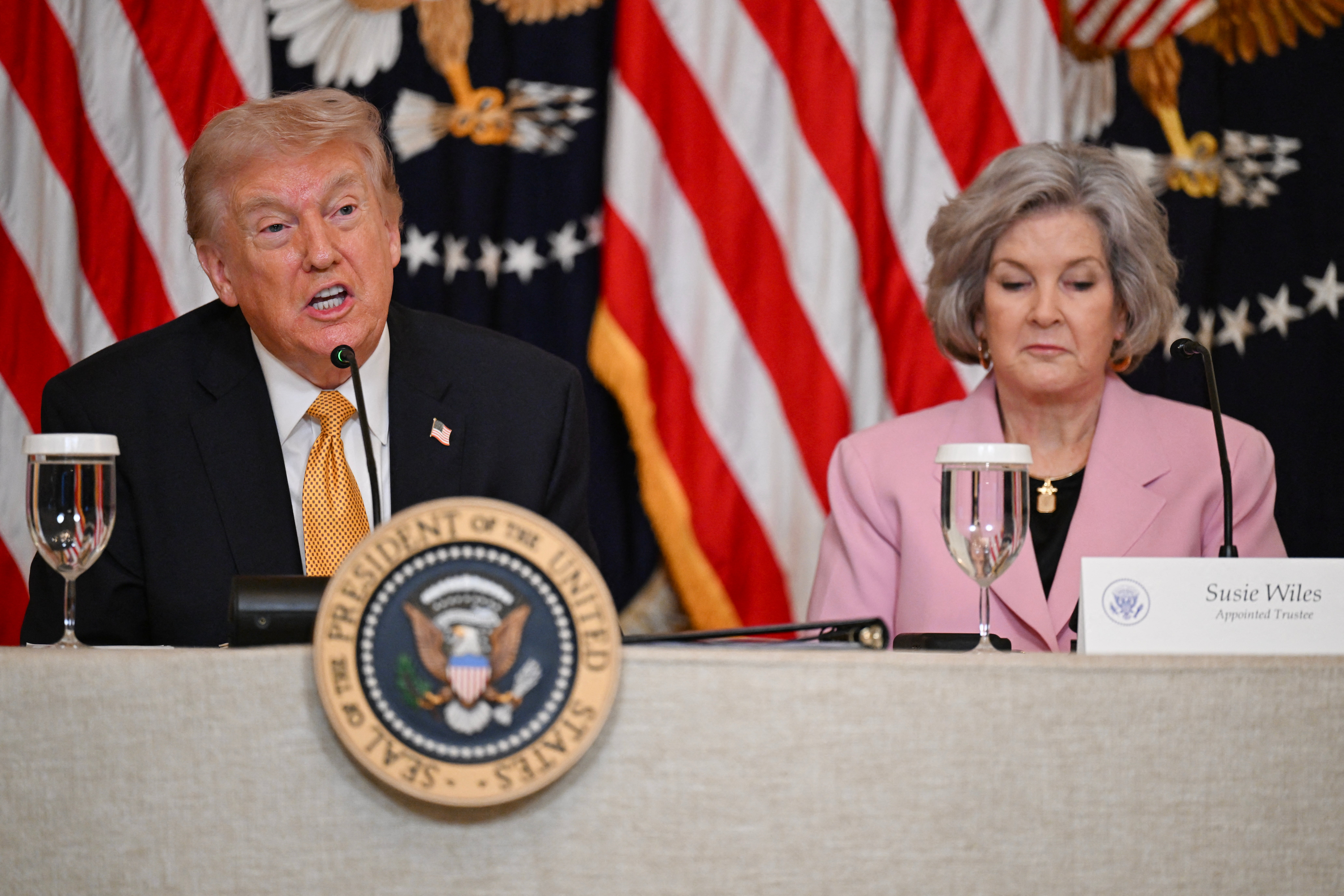 White House chief of staff Susie Wiles is reportedly trying to keep members of the administration focused on affordability, even as the president seems more interested in talking about Iran, political rivals and the White House ballroom