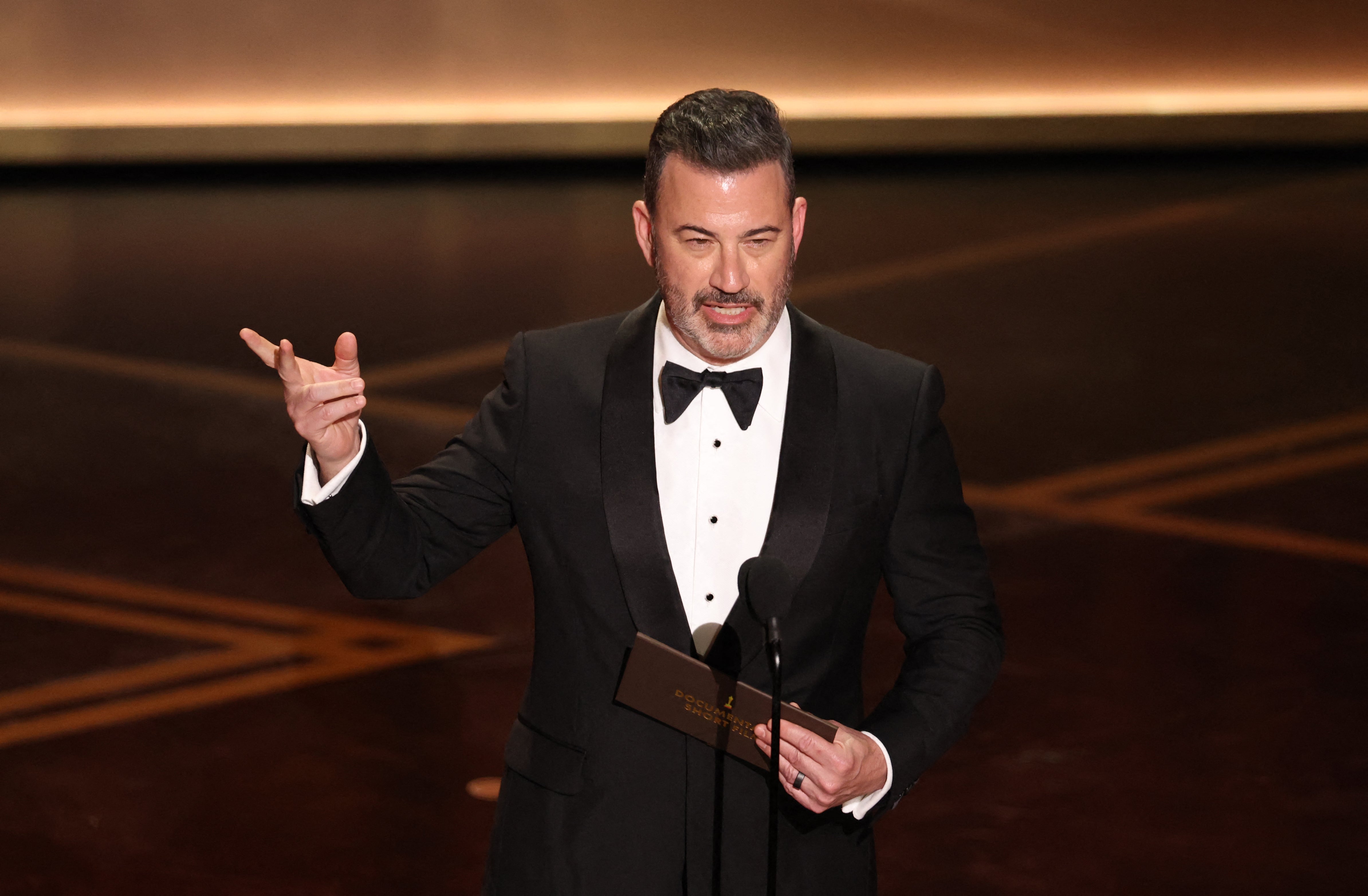 Após o tiroteio no Jantar dos Correspondentes, o presidente Trump apelou publicamente à ABC para tomar medidas contra Jimmy Kimmel (foto) e acusou-o de partilhar retórica violenta