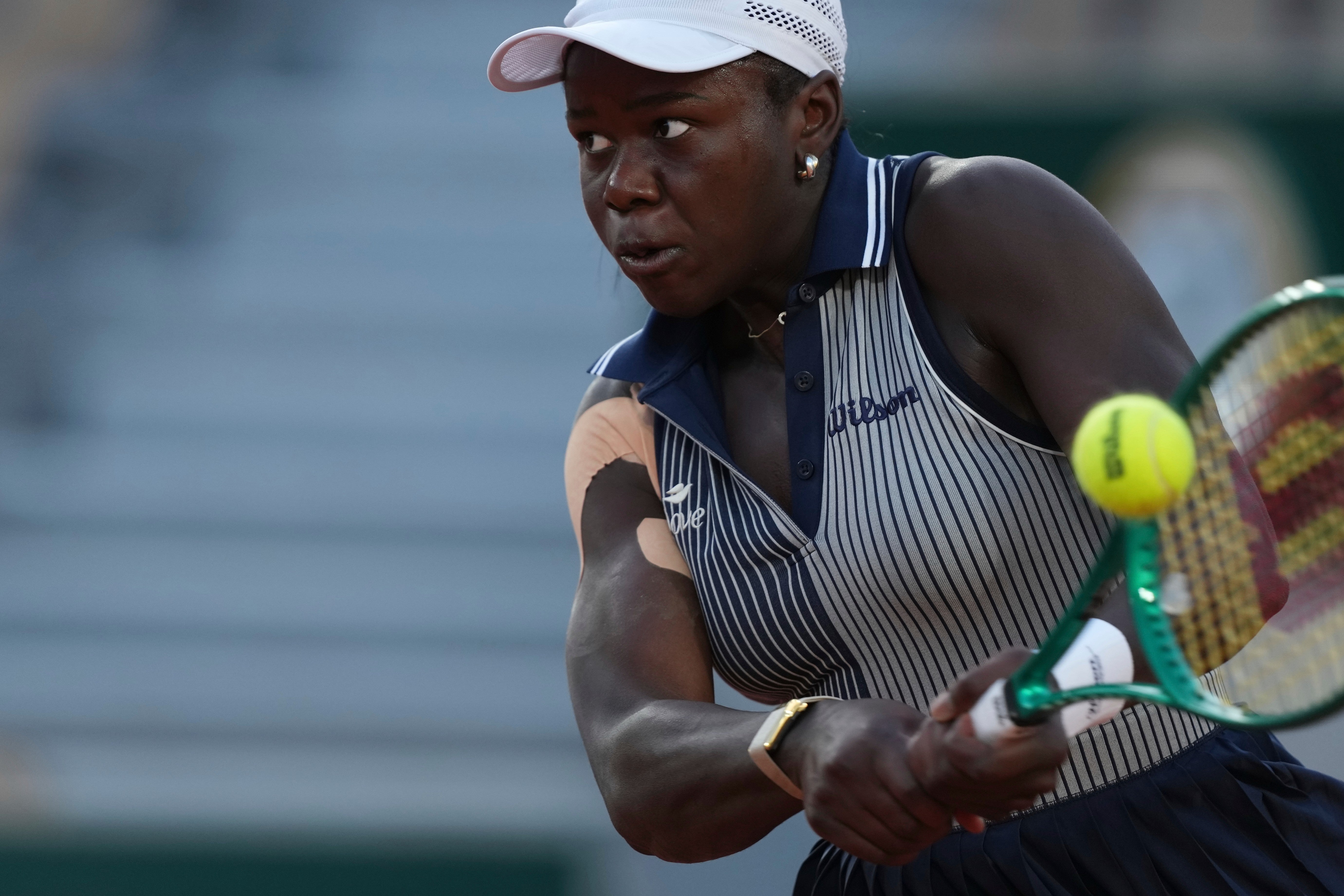 Victoria Mboko is expected to be Serena Williams’ doubles partner (Thibault Camus/AP) (AP)