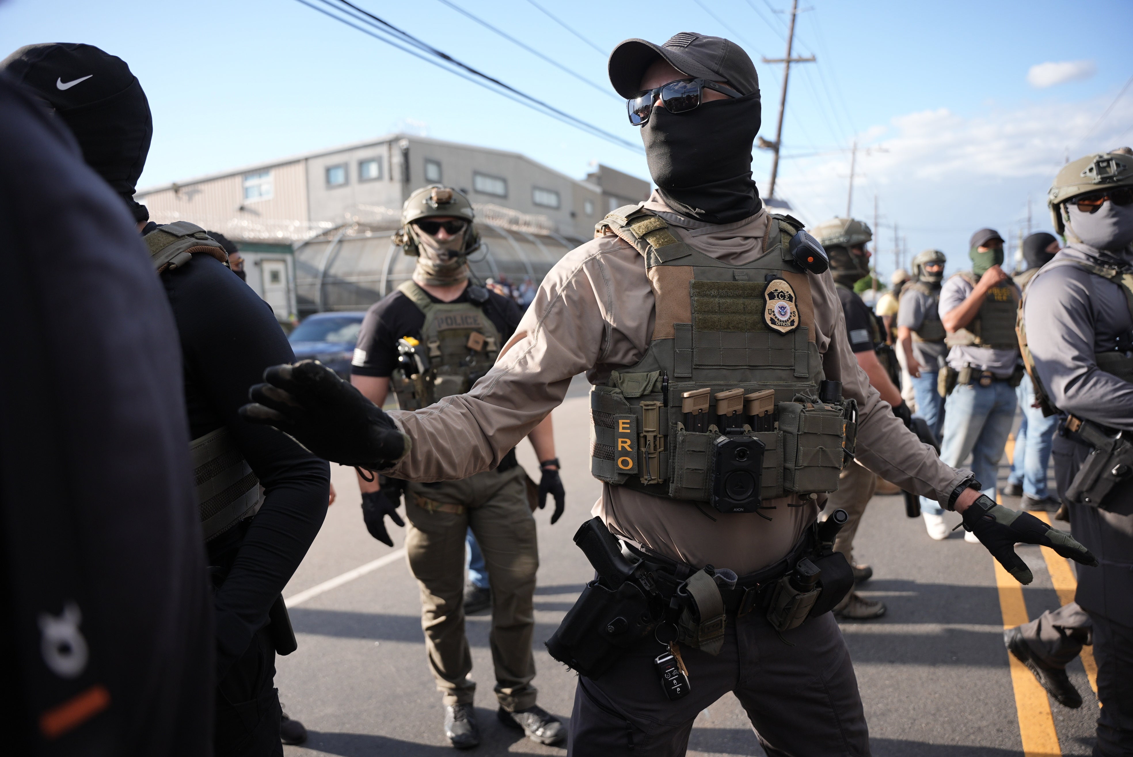 Staff inside a controversial detention center in New Jersey reportedly beat and pepper-sprayed detainees during an ongoing hunger strike over conditions at the jail, according to advocates and detainee families