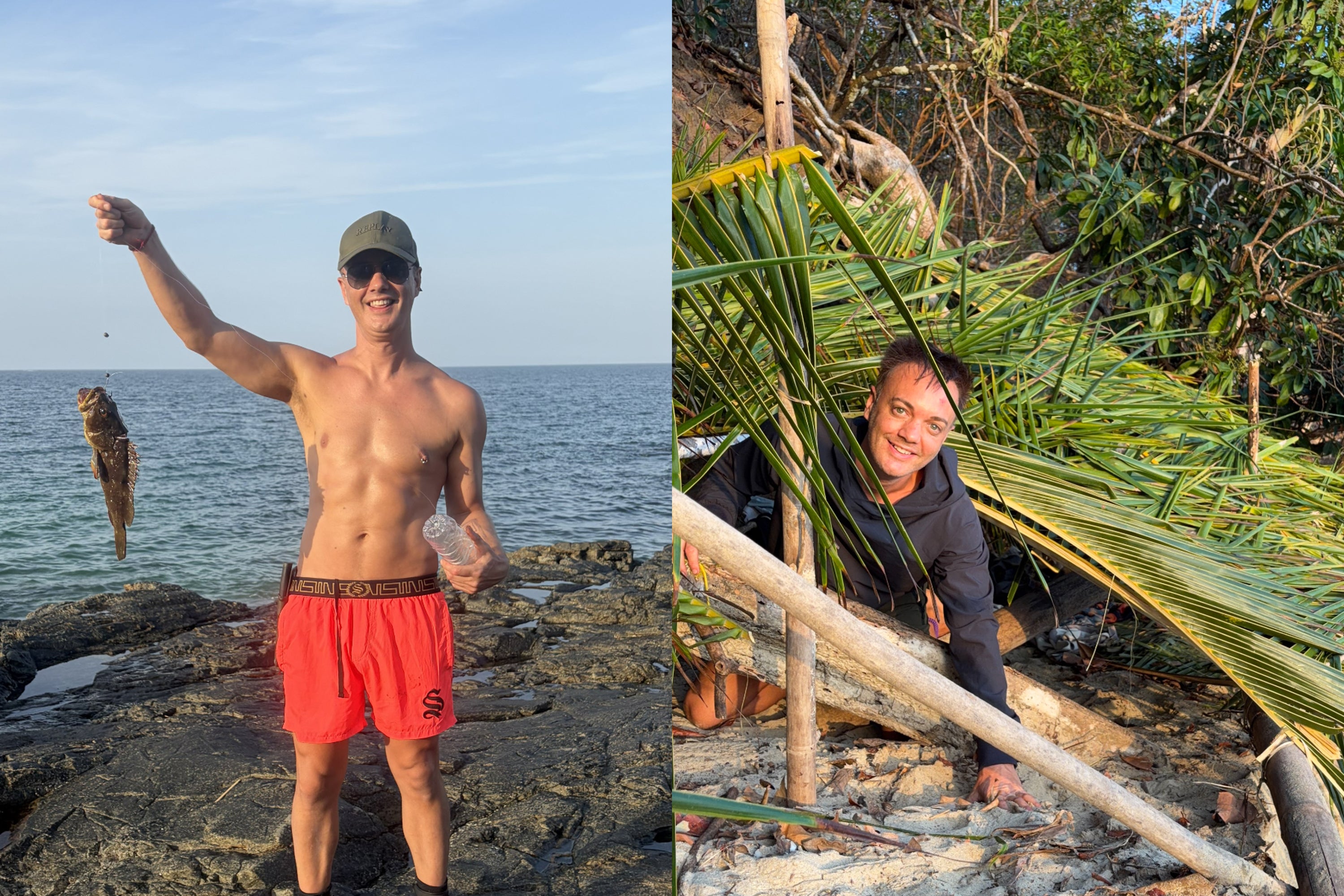 British man survives three days on desert island with no food, water or shelter