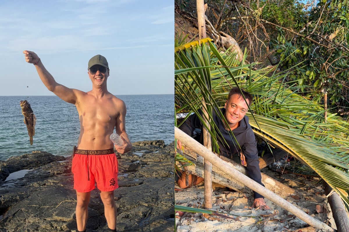 British man survives three days on desert island with no food, water or shelter