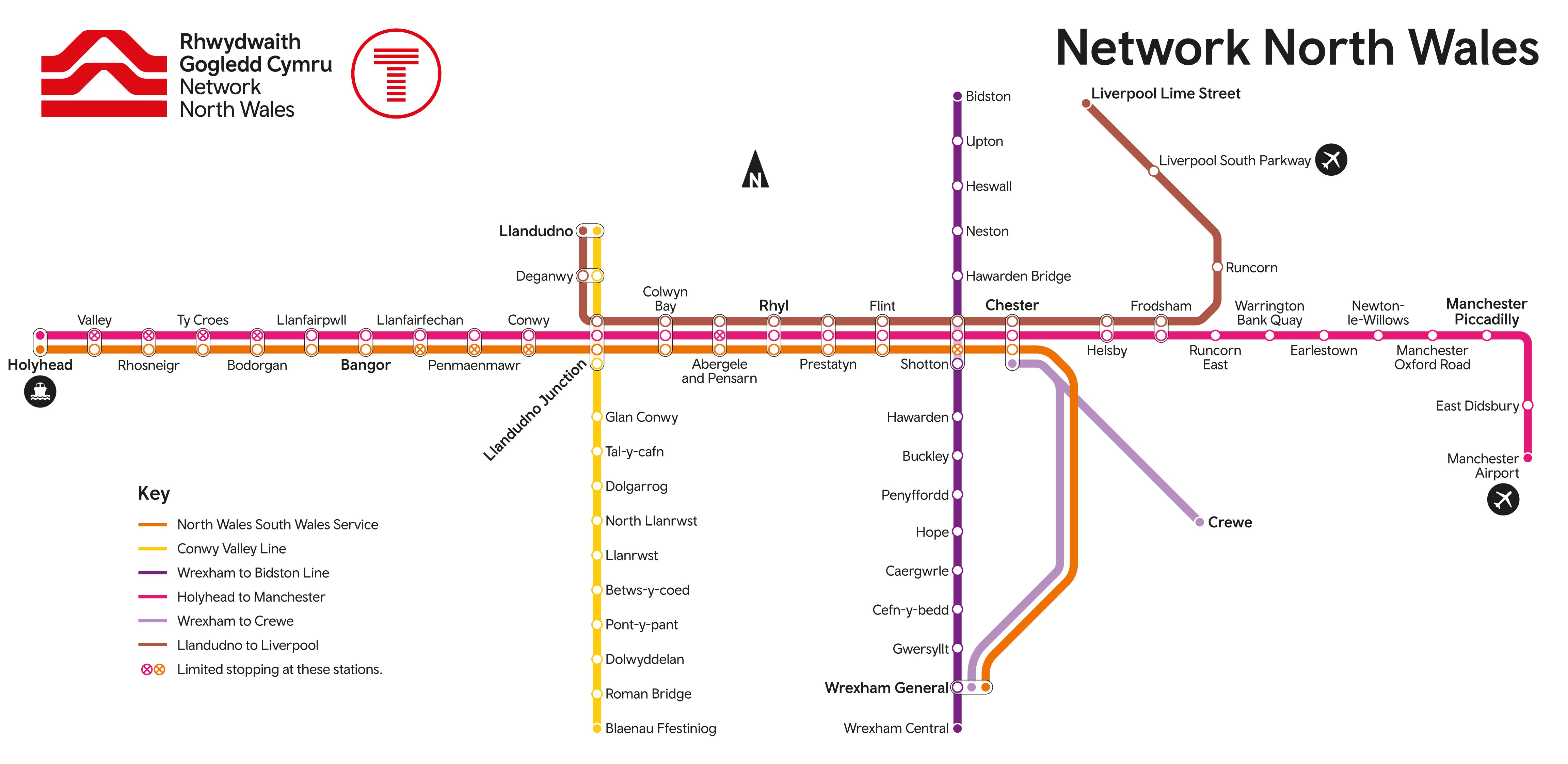 North Wales train service changes