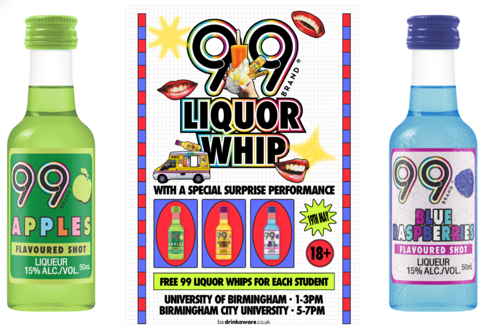 New 99 shots are the latest drinks launch from the parent company behind BuzzBallz
