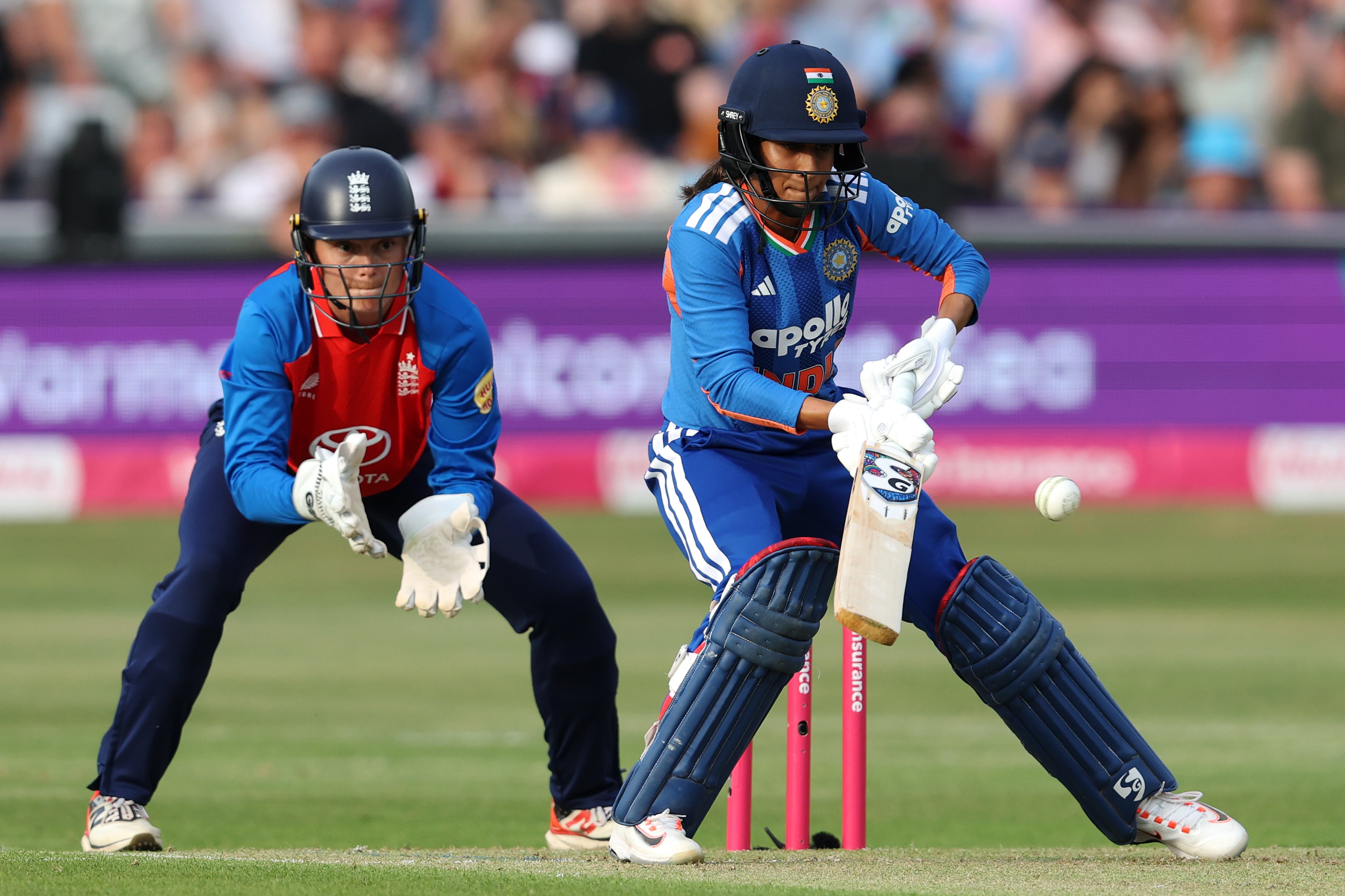 Jemimah Rodrigues batted beautifully on her way to a half-century
