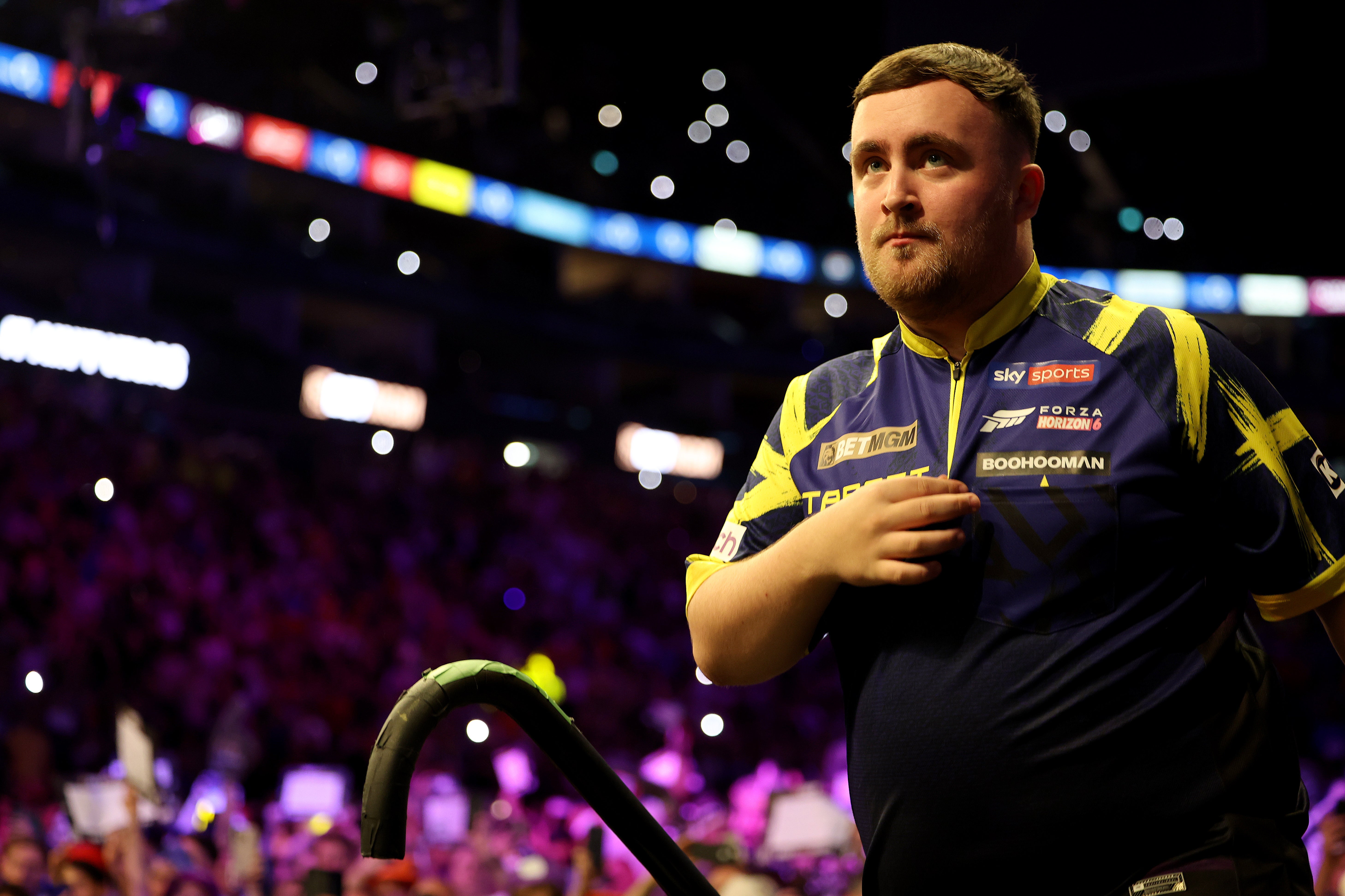 Luke Littler has revealed the boos affected him deeply (Getty)