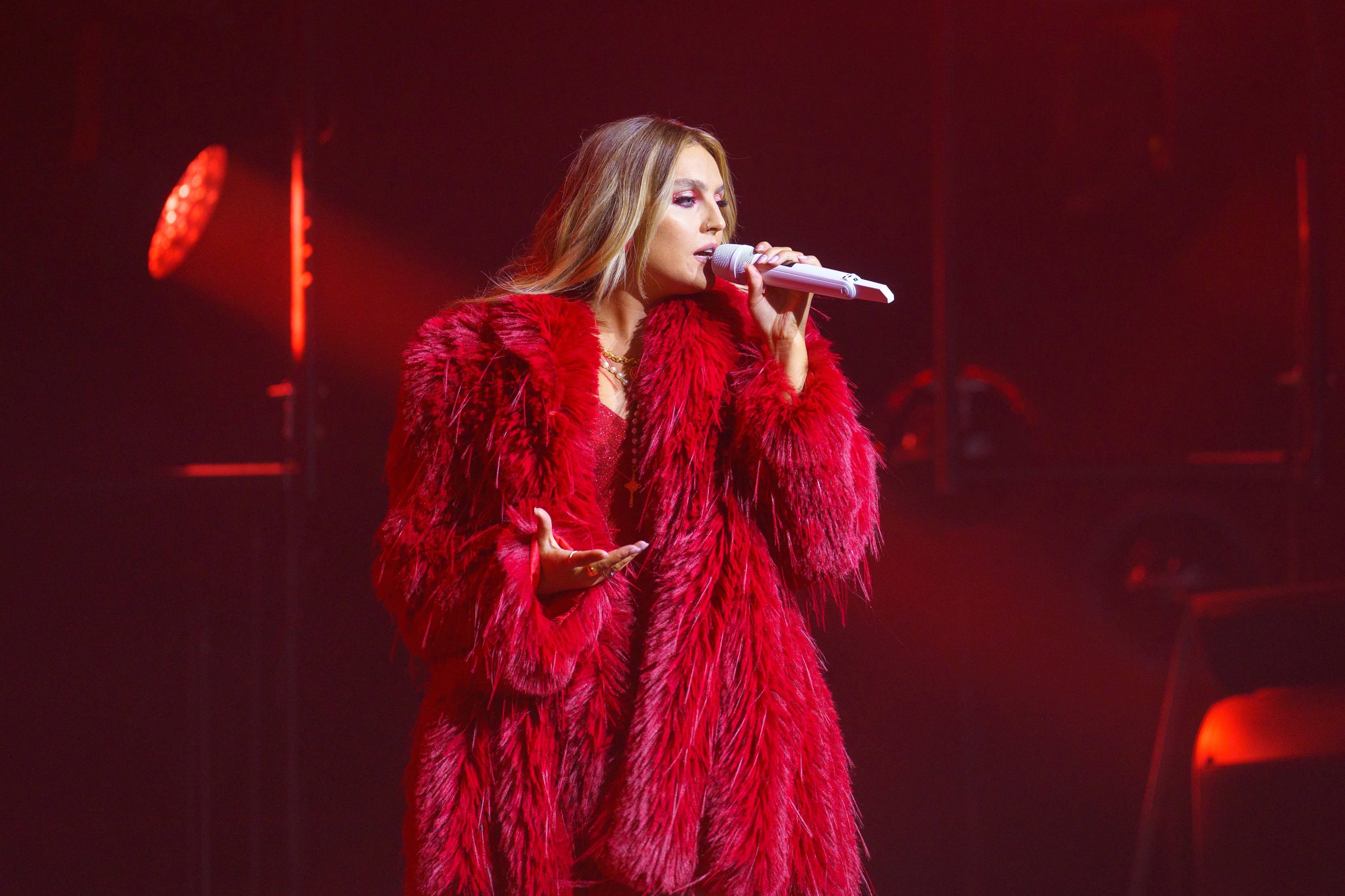 Singer Perrie Edwards has embarked on her own solo career since leaving Little Mix (Getty)