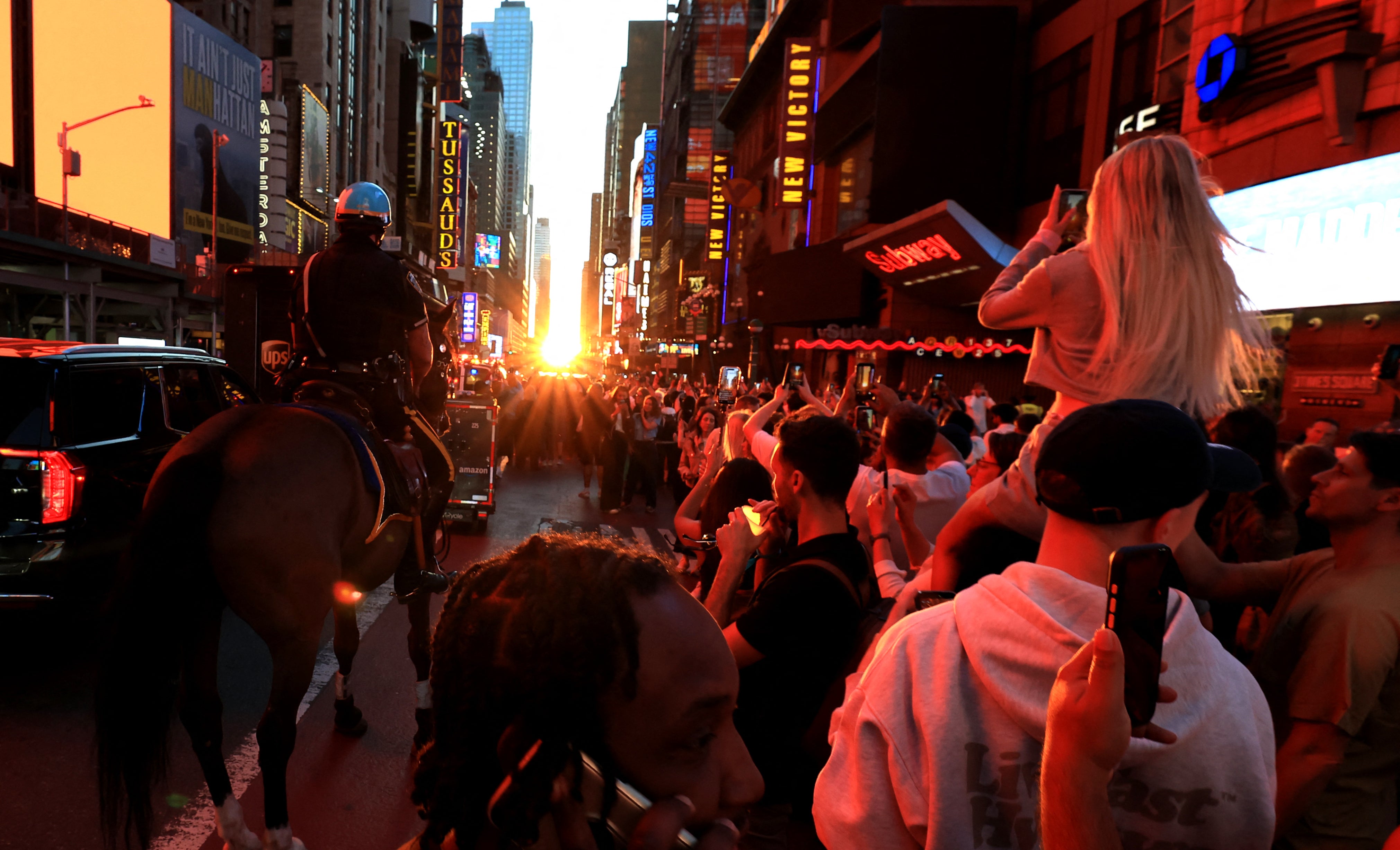 Unlike the Neolithic Stonehenge builders, the planners who laid out Manhattan did not mean to channel the sun. It just worked out that way