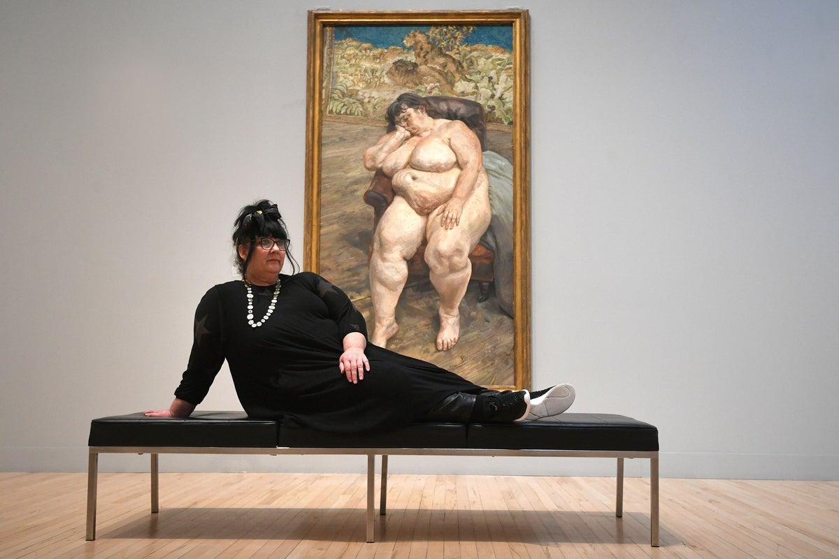 ‘Big girls can do well’ says Lucian Freud muse as portrait could fetch £35m