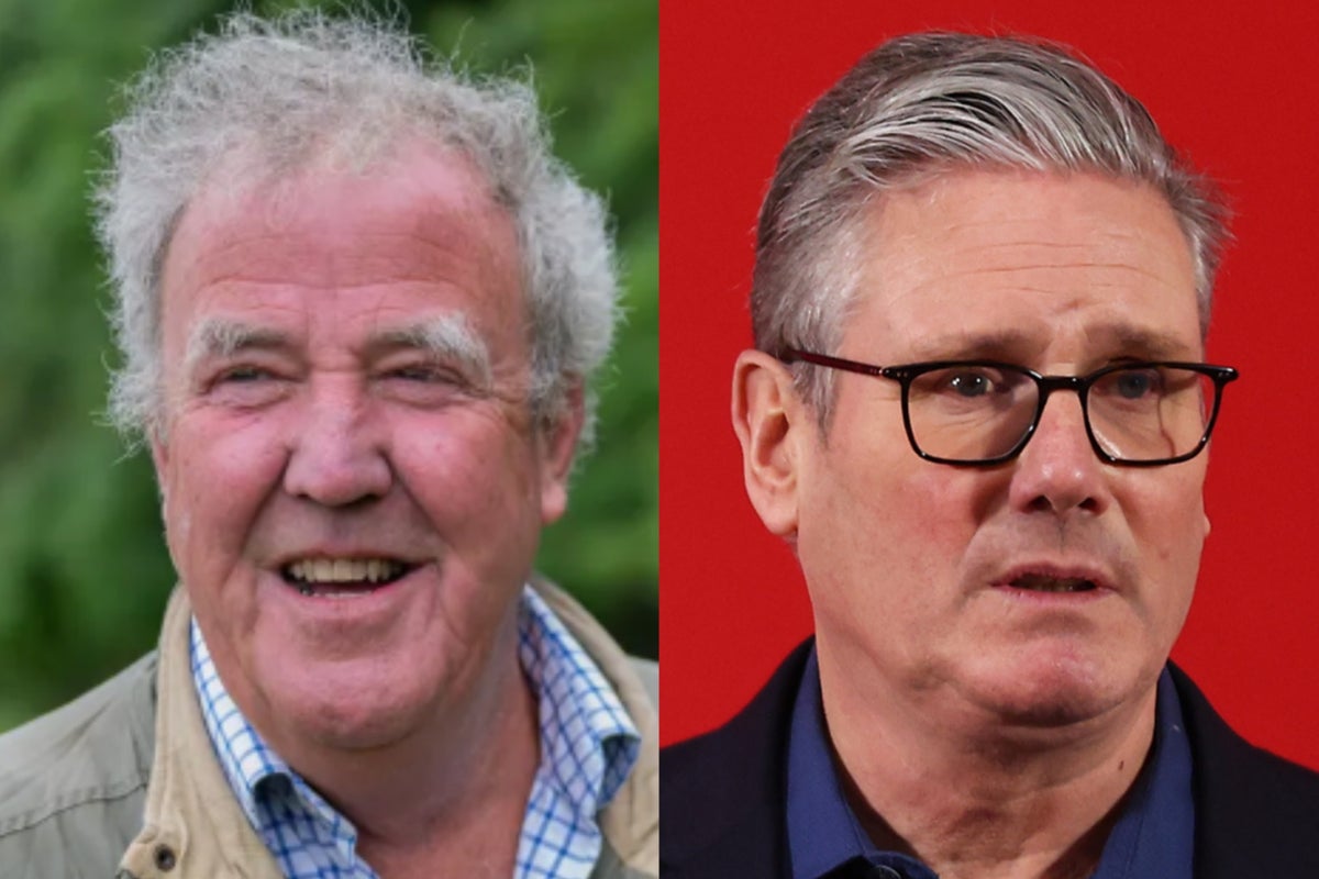 Jeremy Clarkson burns effigy of prime minister after farming tax controversy Jeremy Clarkson burns effigy of prime minister after farming tax controversy