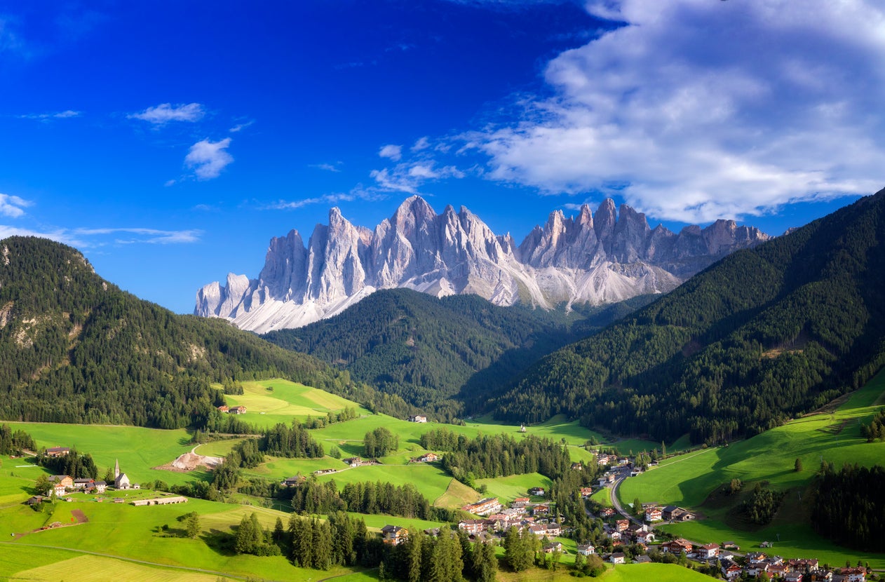The region is renowned for its awe-inspiring mountains
