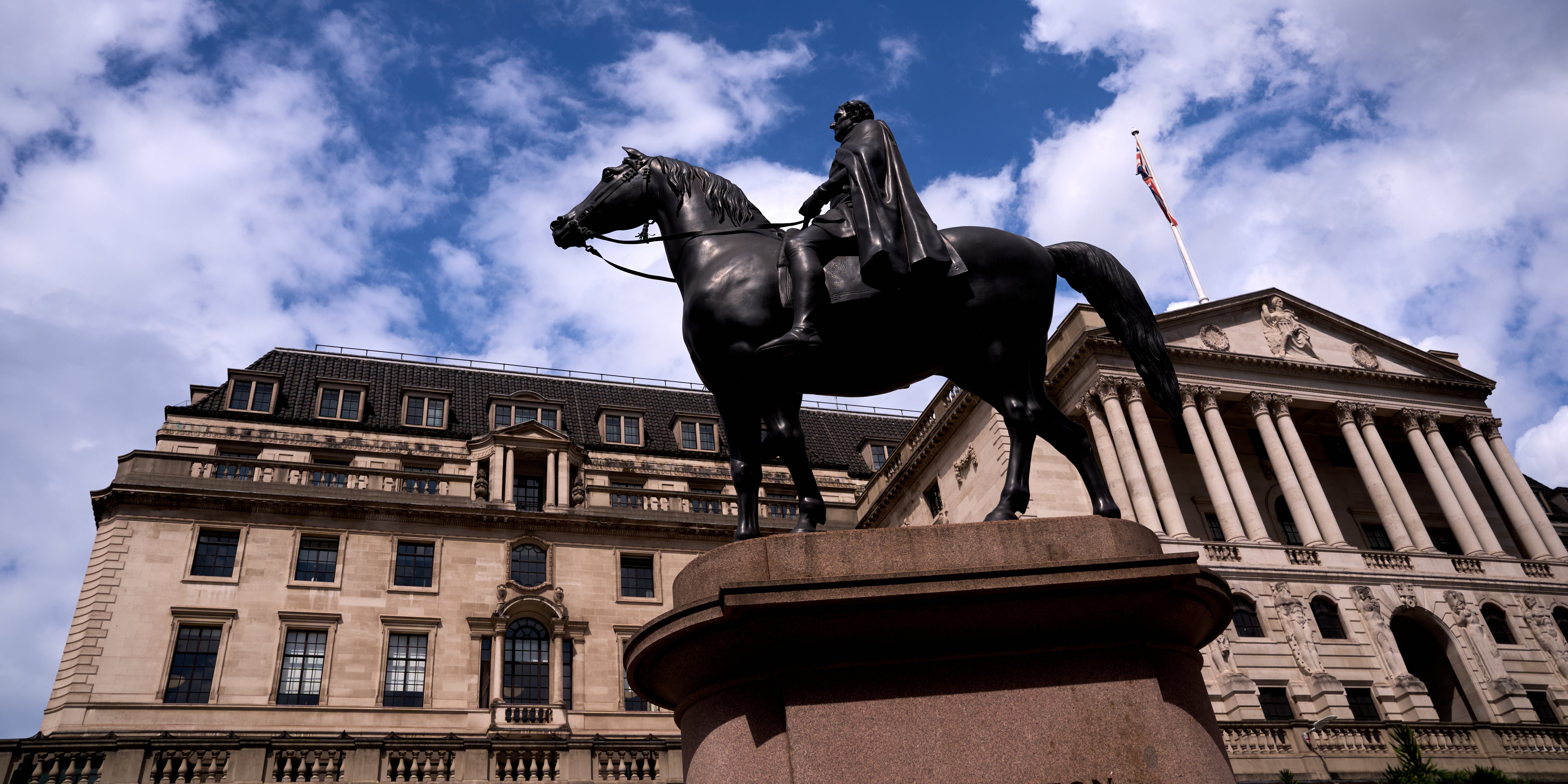 The Bank of England in the City of London (JOhn Walton/PA)