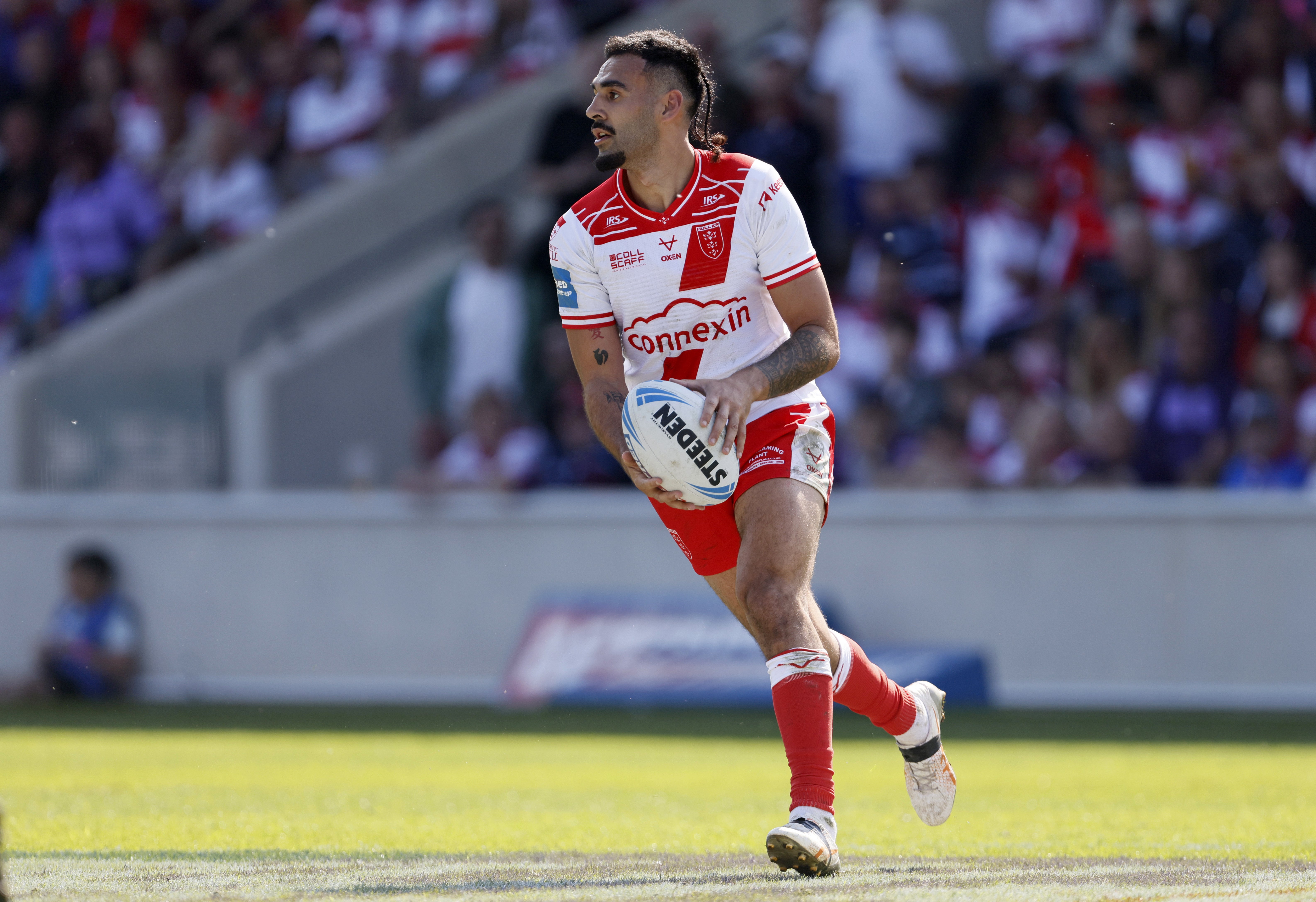 Tyrone May has excelled in the halves for Hull KR this season (Richard Sellers/PA) (PA Archive)