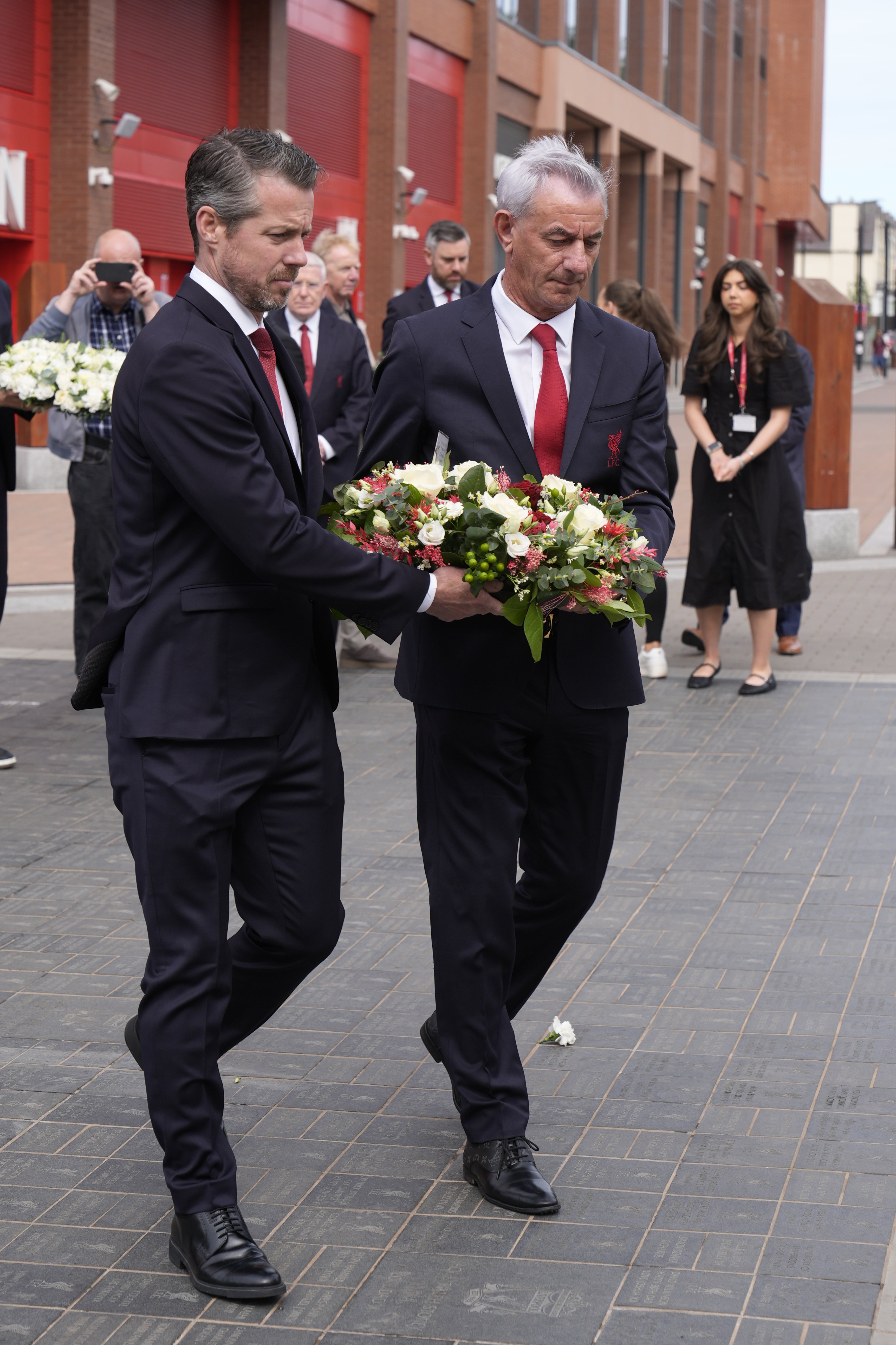 Liverpool legend Ian Rush was at Friday’s ceremony