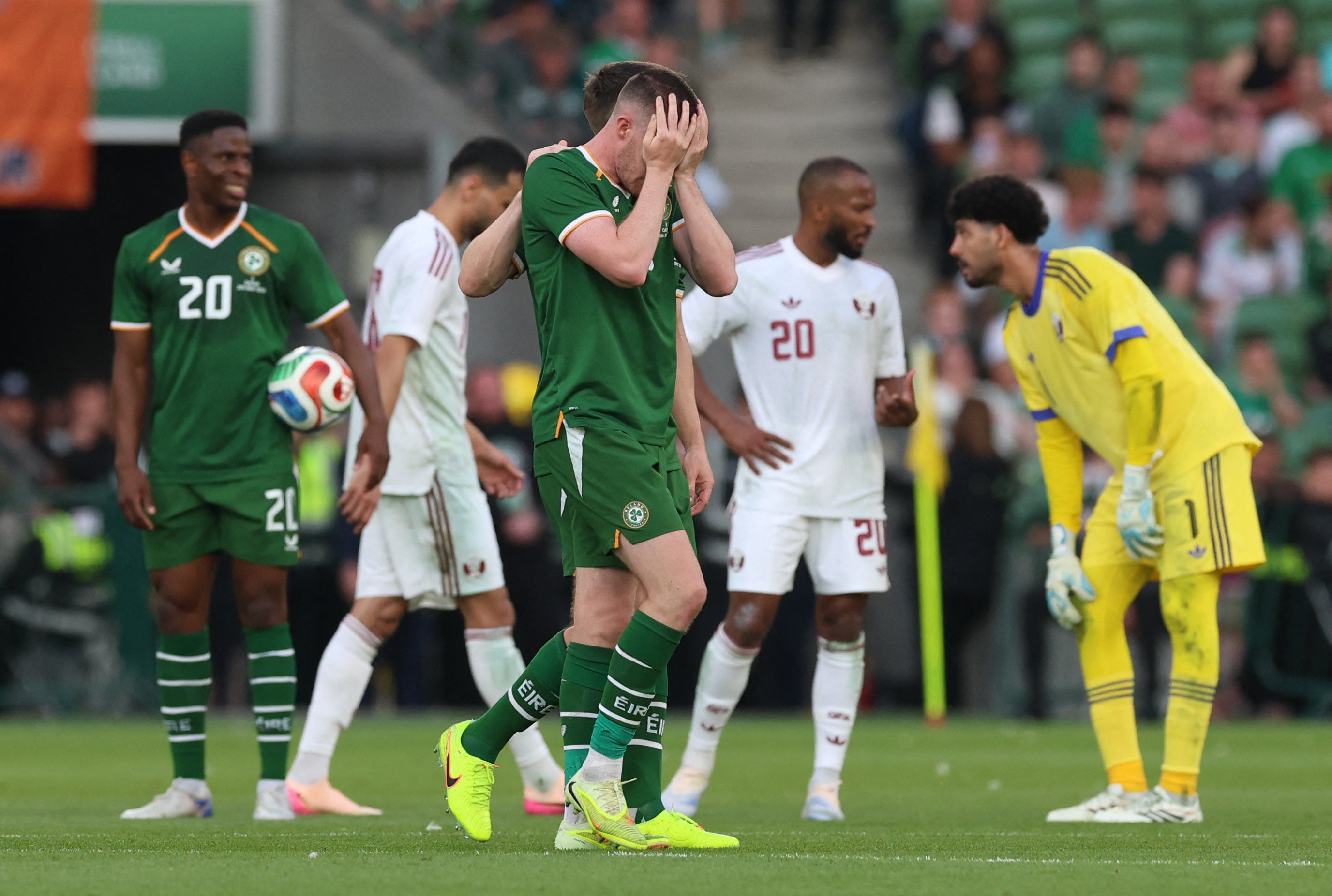 Ireland are facing pressure to boycott matches against Israel later this year (Reuters)