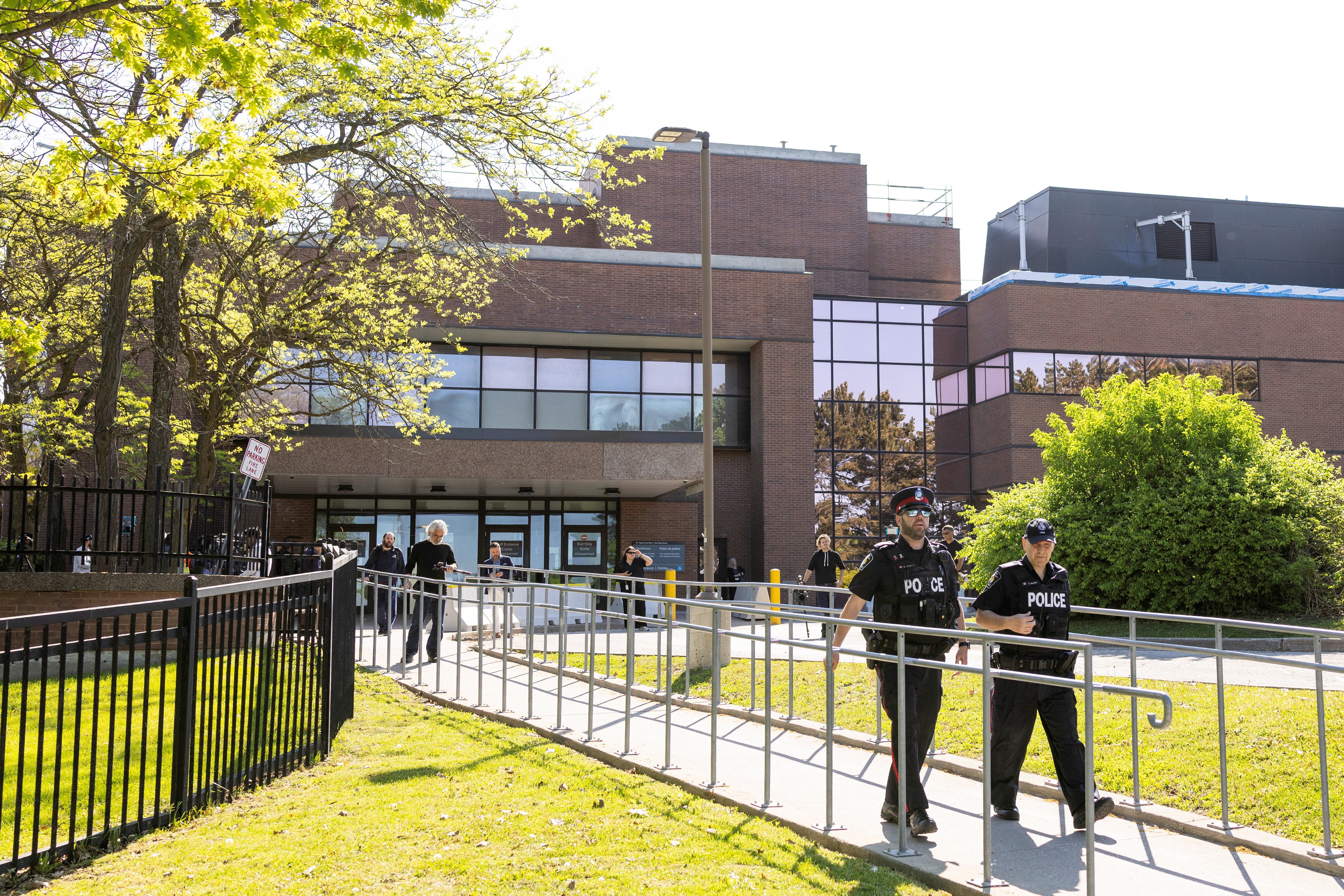 Law appeared in court in Canada on Friday