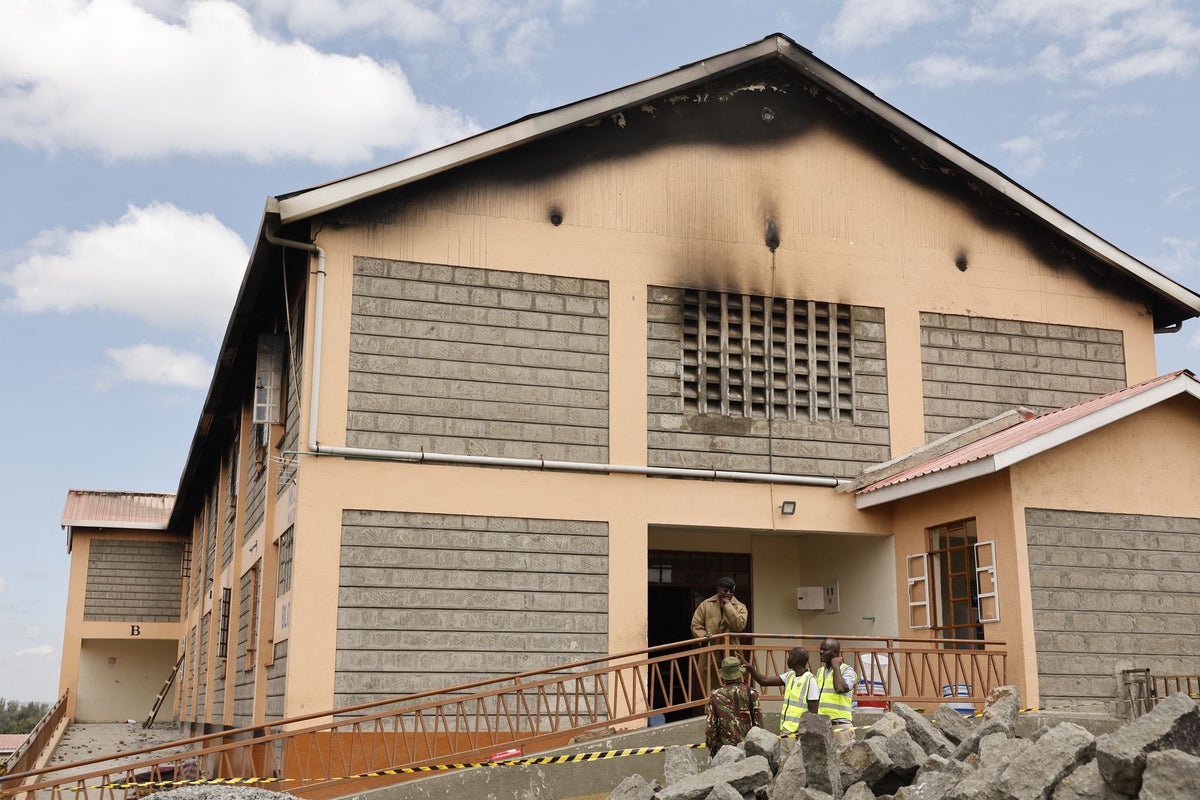 Eight students arrested after fire at girls school killed 16 children in Kenya
