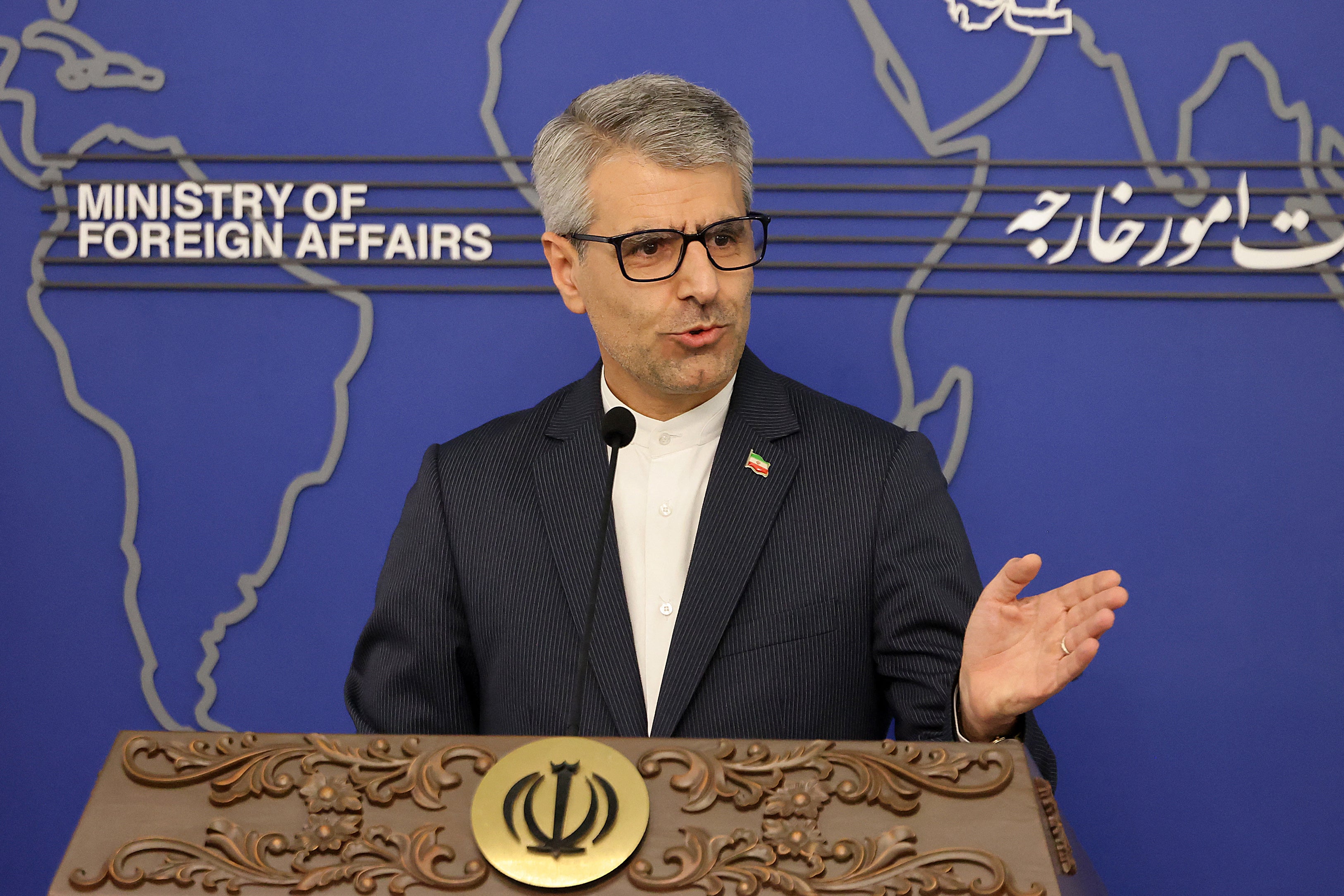 Iran's foreign ministry spokesman Esmaeil Baghaei (AFP/Getty)