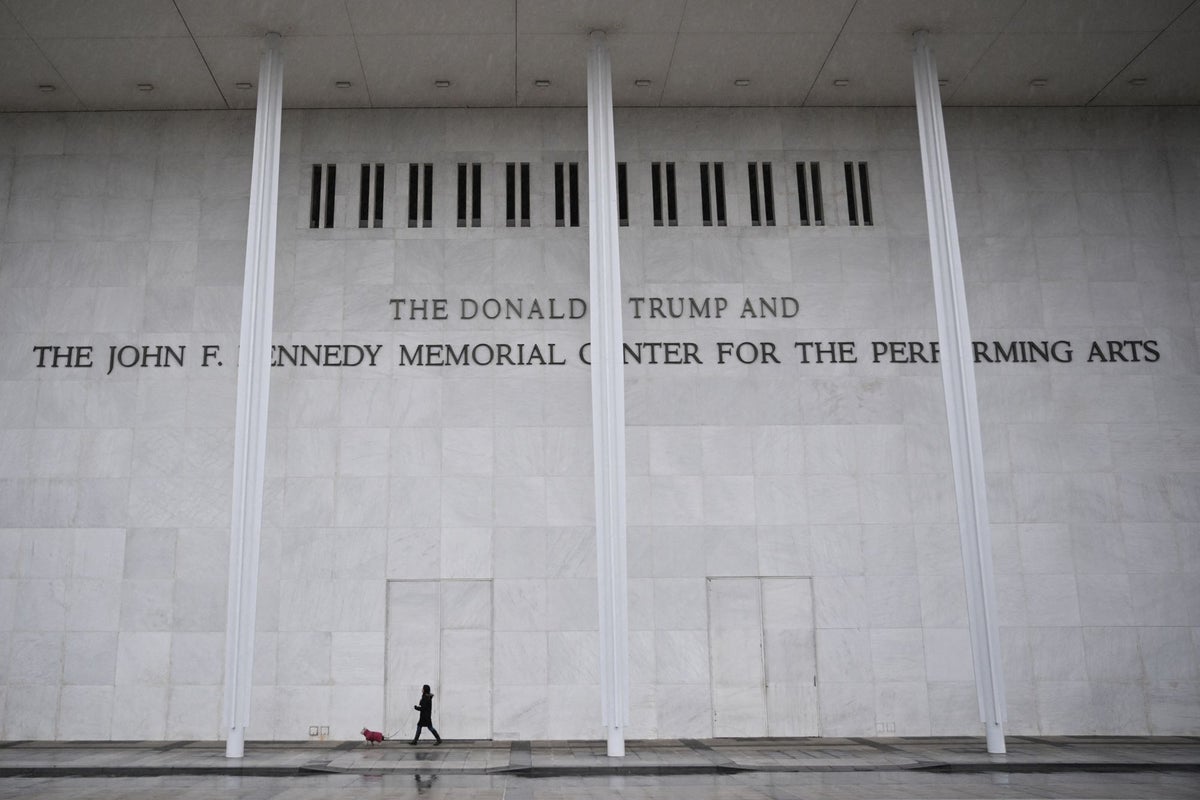 Federal judge blocks Trump from renaming the Kennedy Center