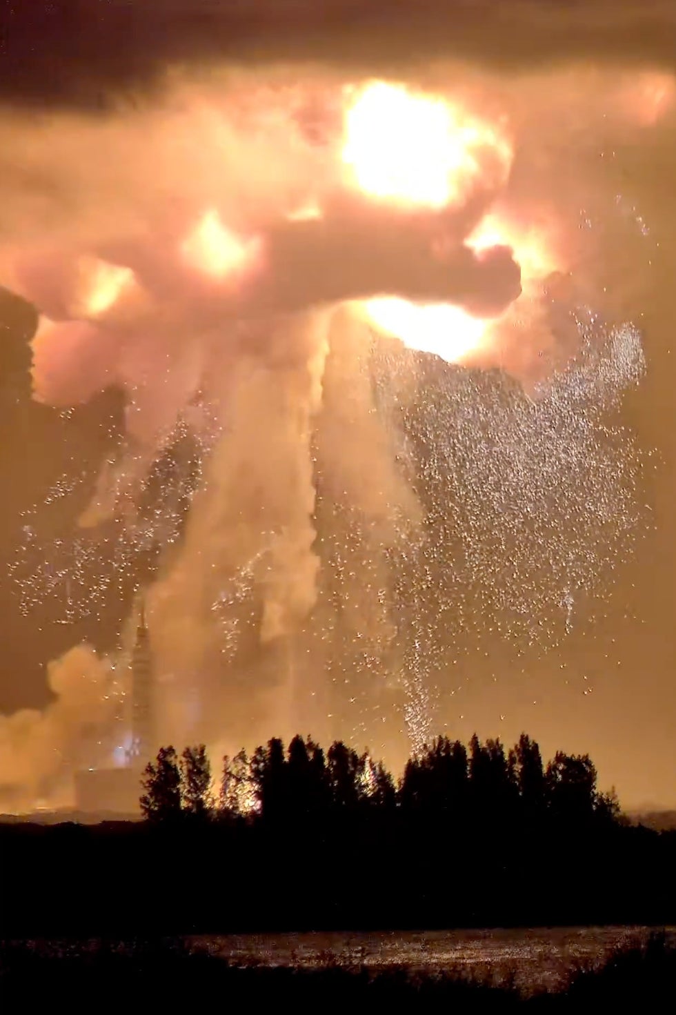 Jeff Bezos’ Blue Origin is assessing damage to its launch pad after a rocket exploded during a test firing