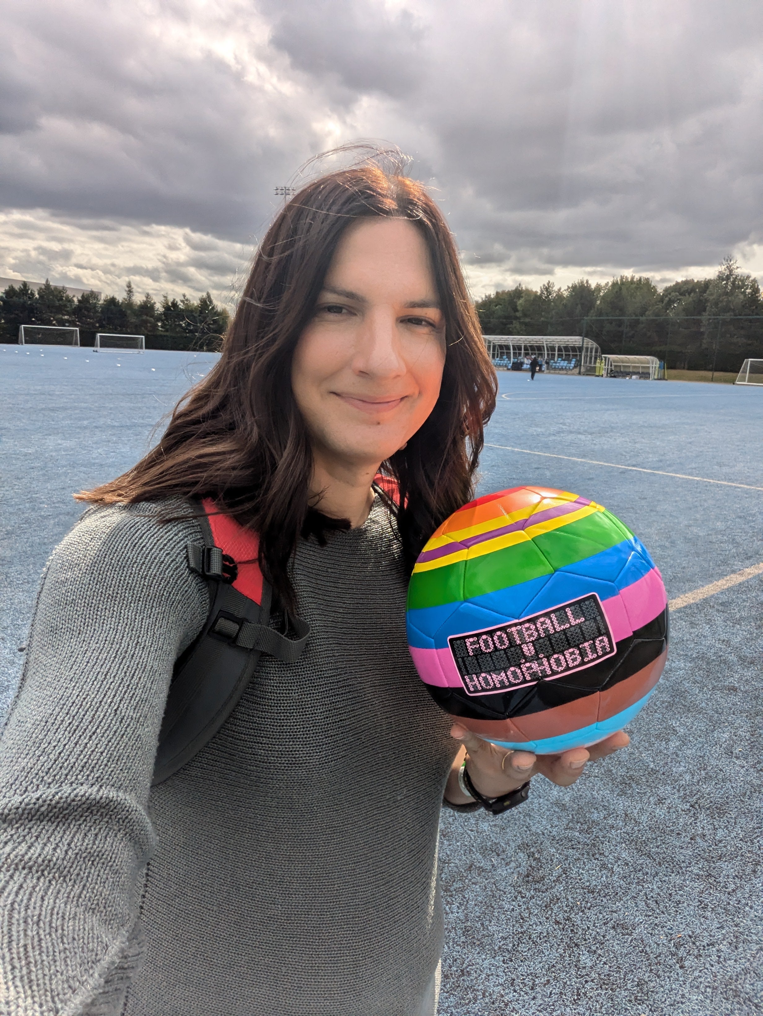 Washington is now the director of the Football v Transphobia campaign, which she founded in 2019