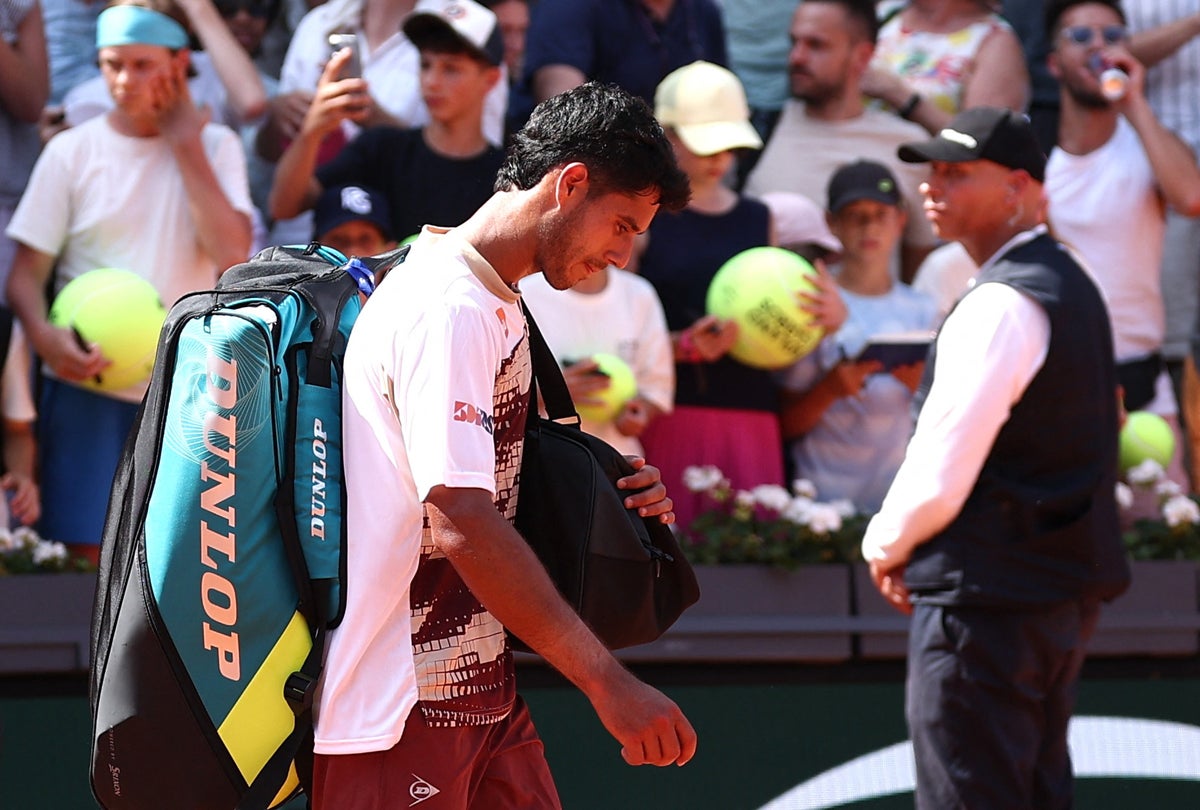 French Open player who made ‘sexist remarks’ about umpire set for ‘significant sanction’