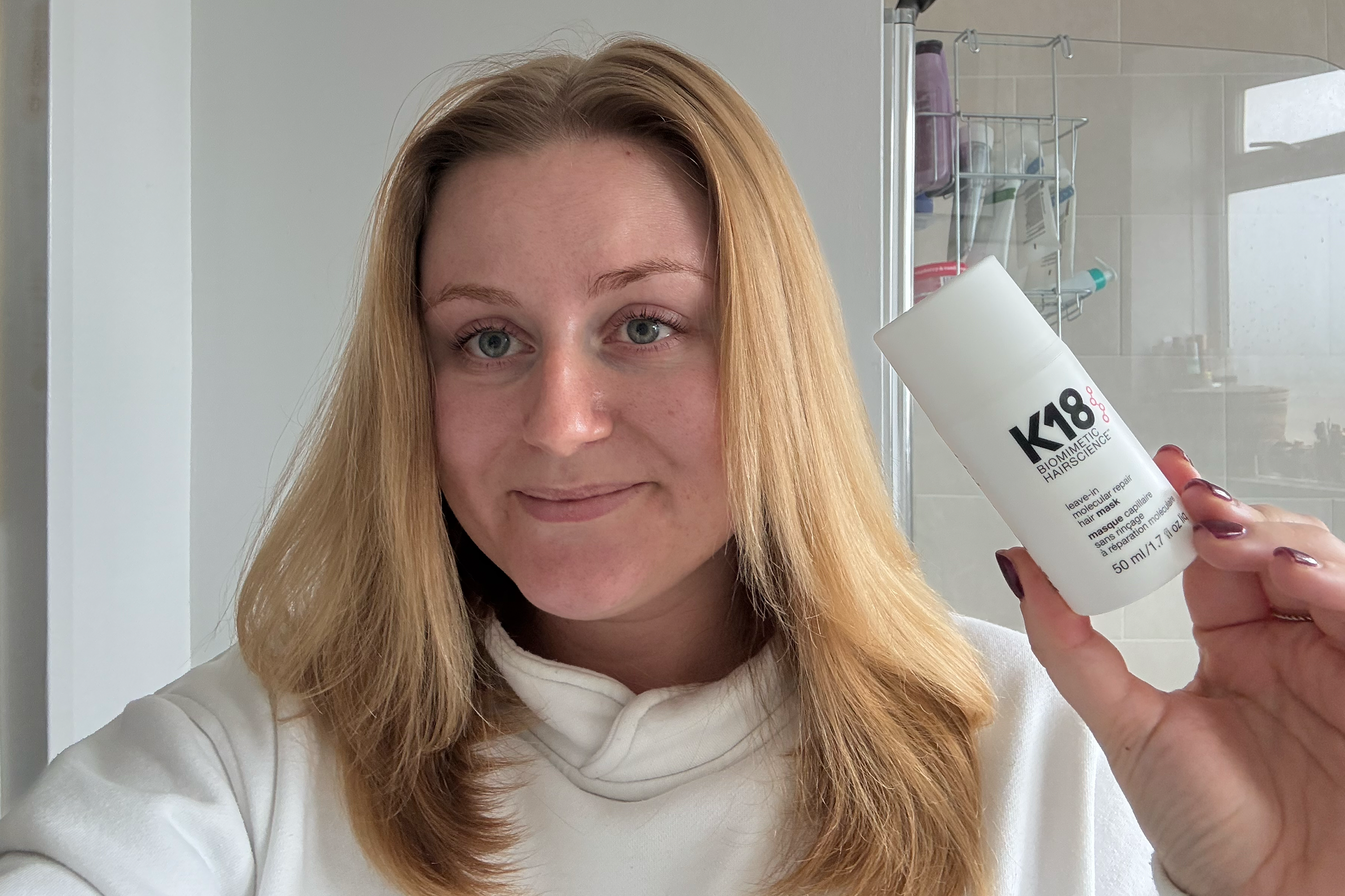 This helps split ends and frizz (Lucy Smith/The Independent)