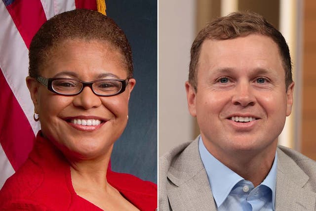 Karen Bass brushes off Spencer Pratt as LA mayor battle heats up | The ...