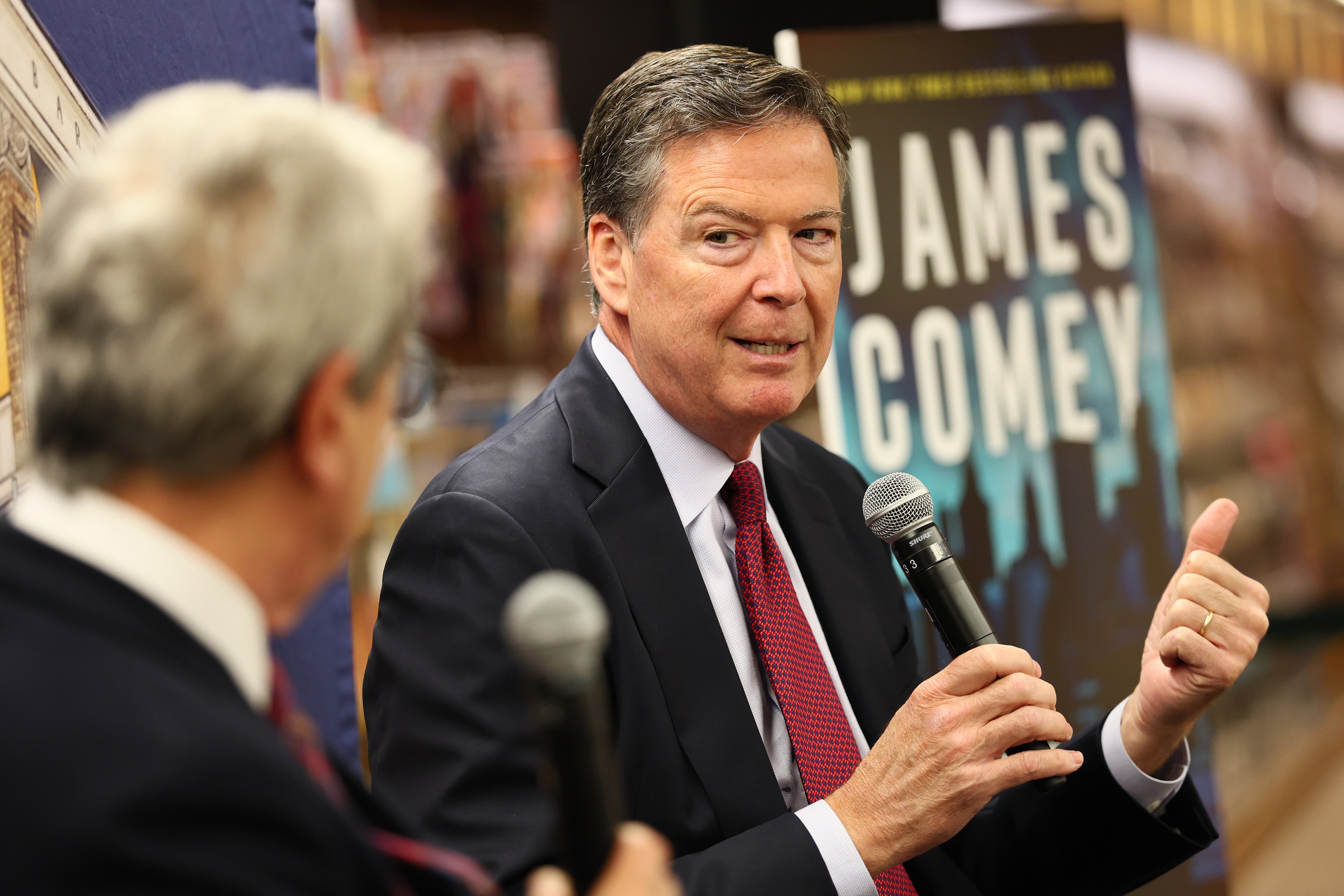 The lead prosecutor in the latest case against former FBI Director James Comey has stepped aside