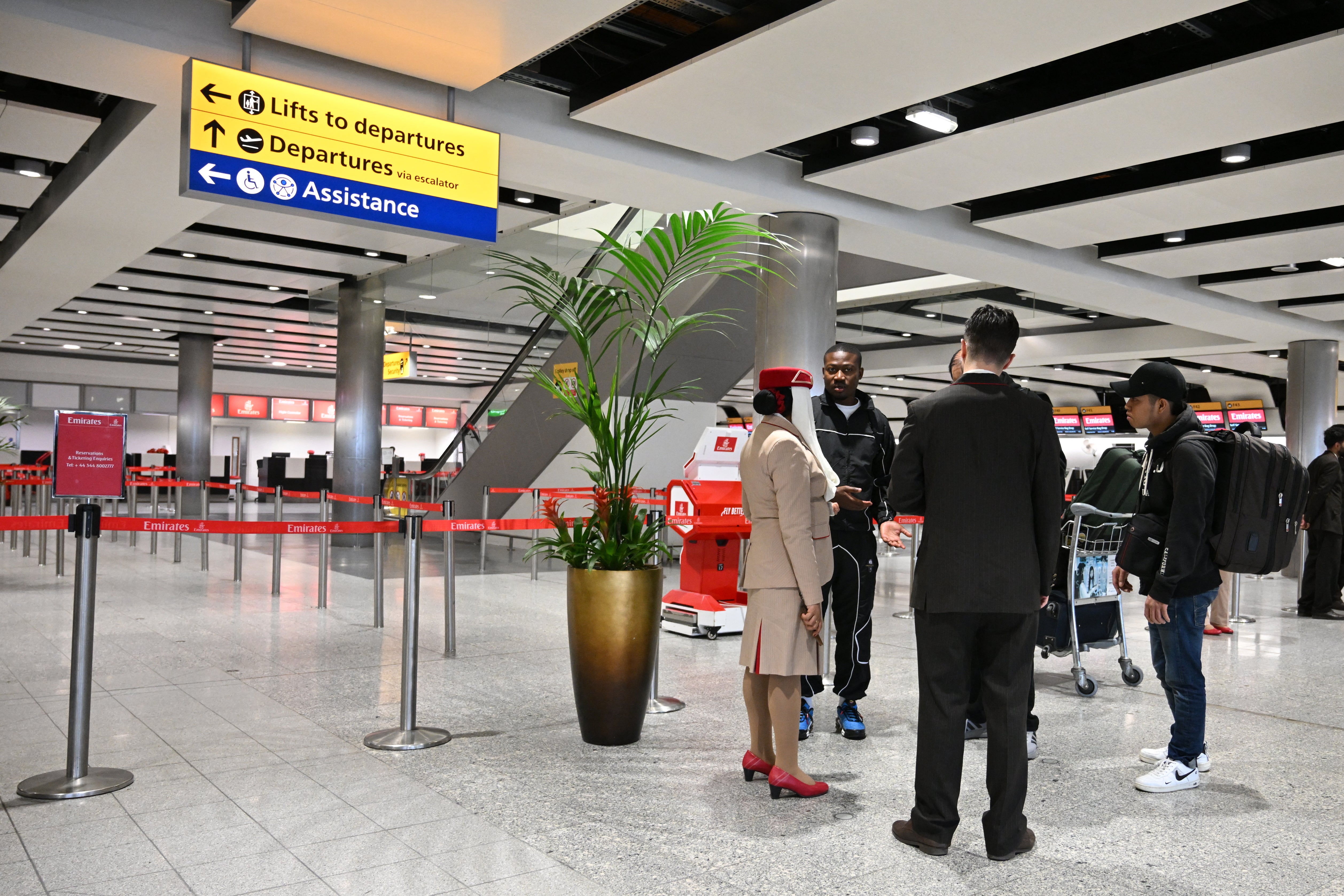 (FILE) Heathrow airport is the UK's busiest airport