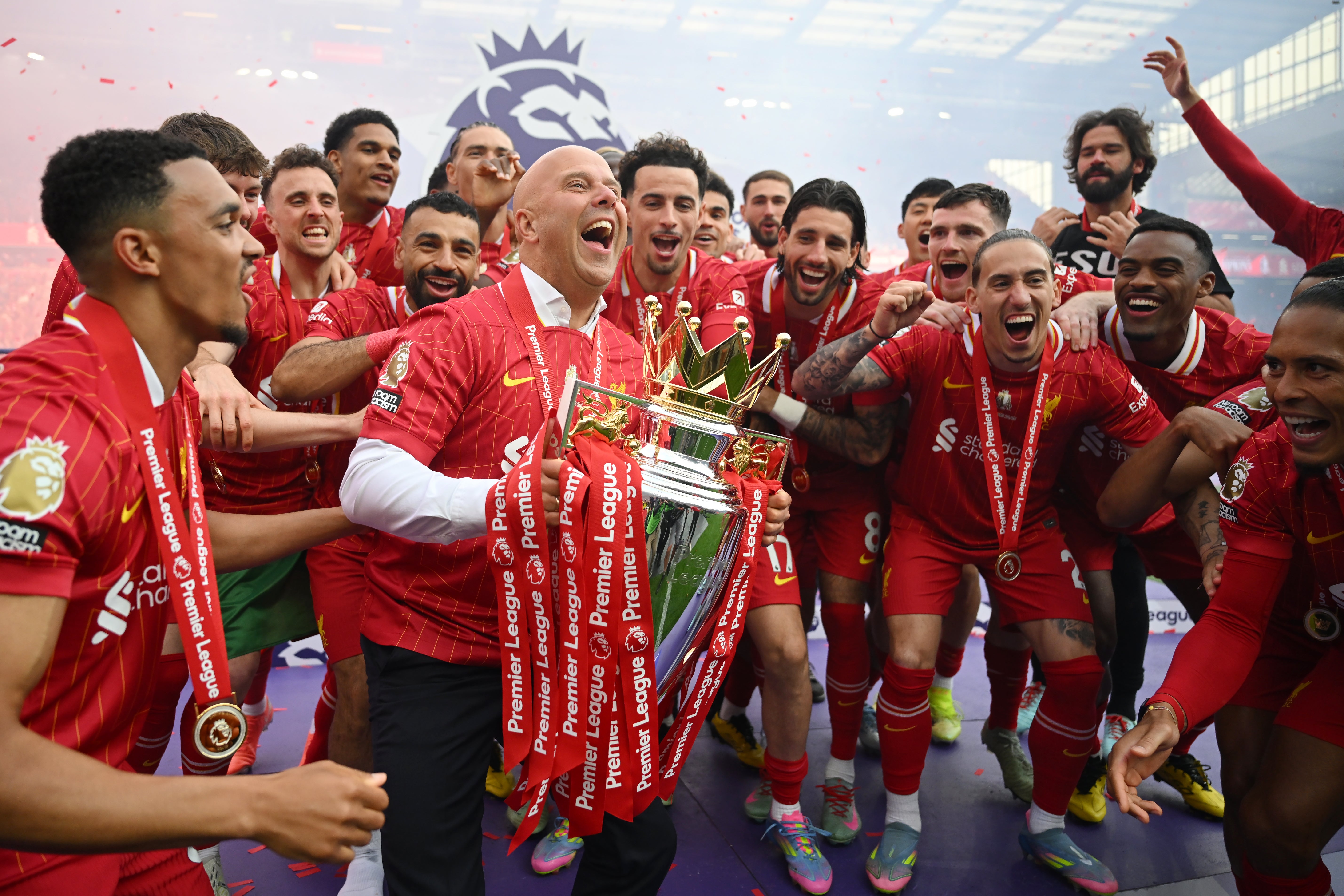 Slot fell from the high of winning the Premier League 12 months ago