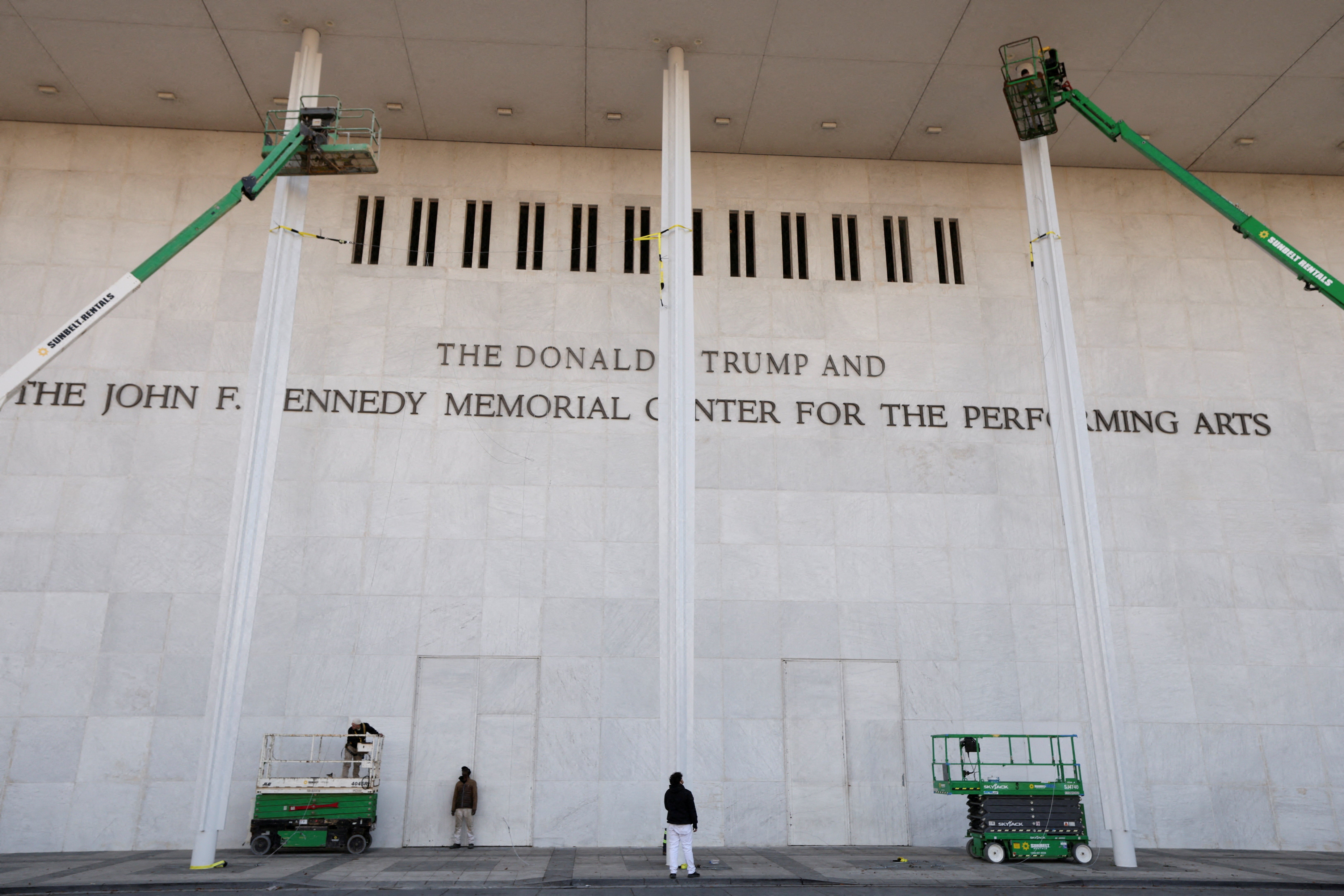 Trump’s name has to be removed from the exterior of the Kennedy Center in two weeks, accoridng to the court order