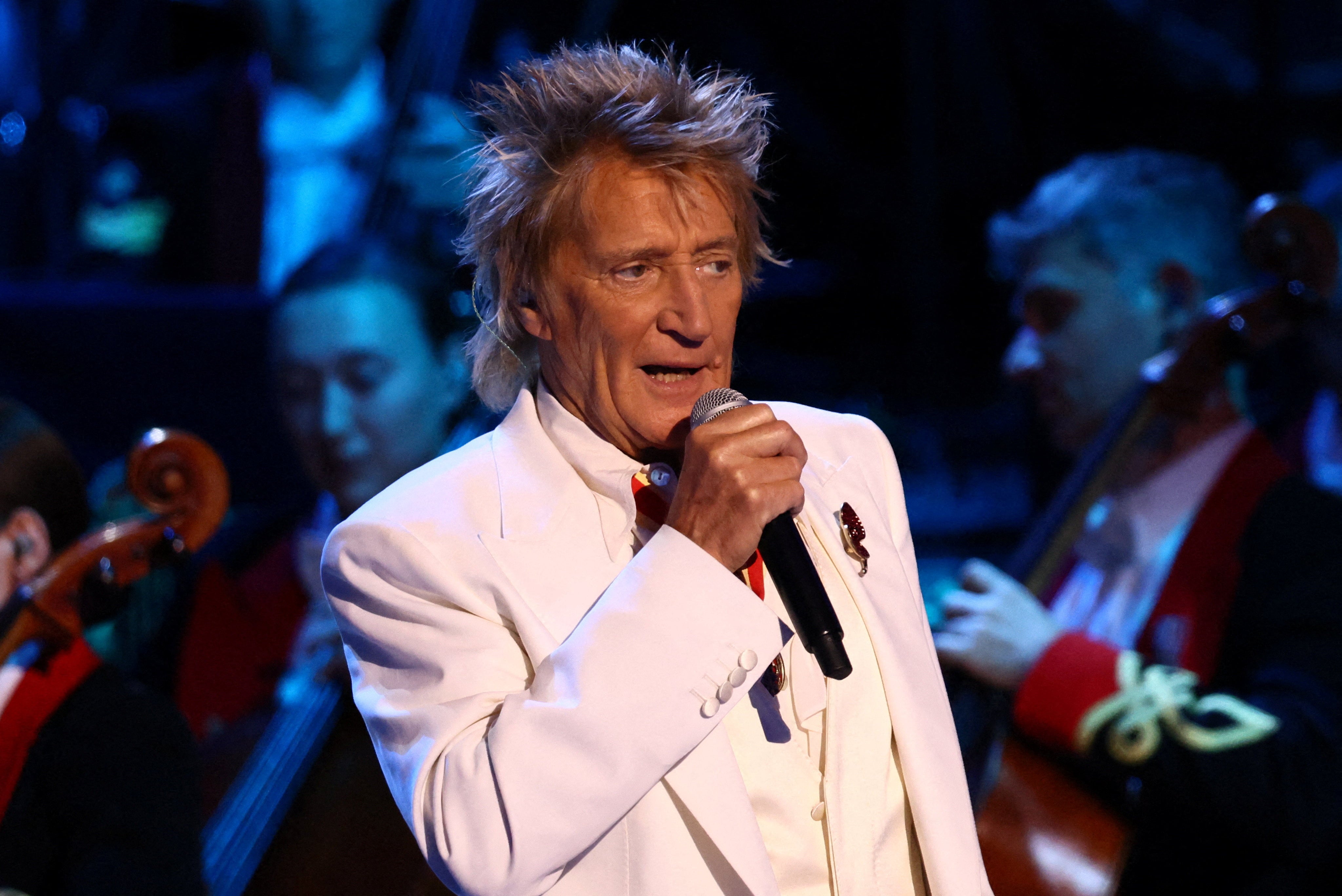 Rod Stewart has canceled two dates of his Las Vegas residency but is expected to return next week