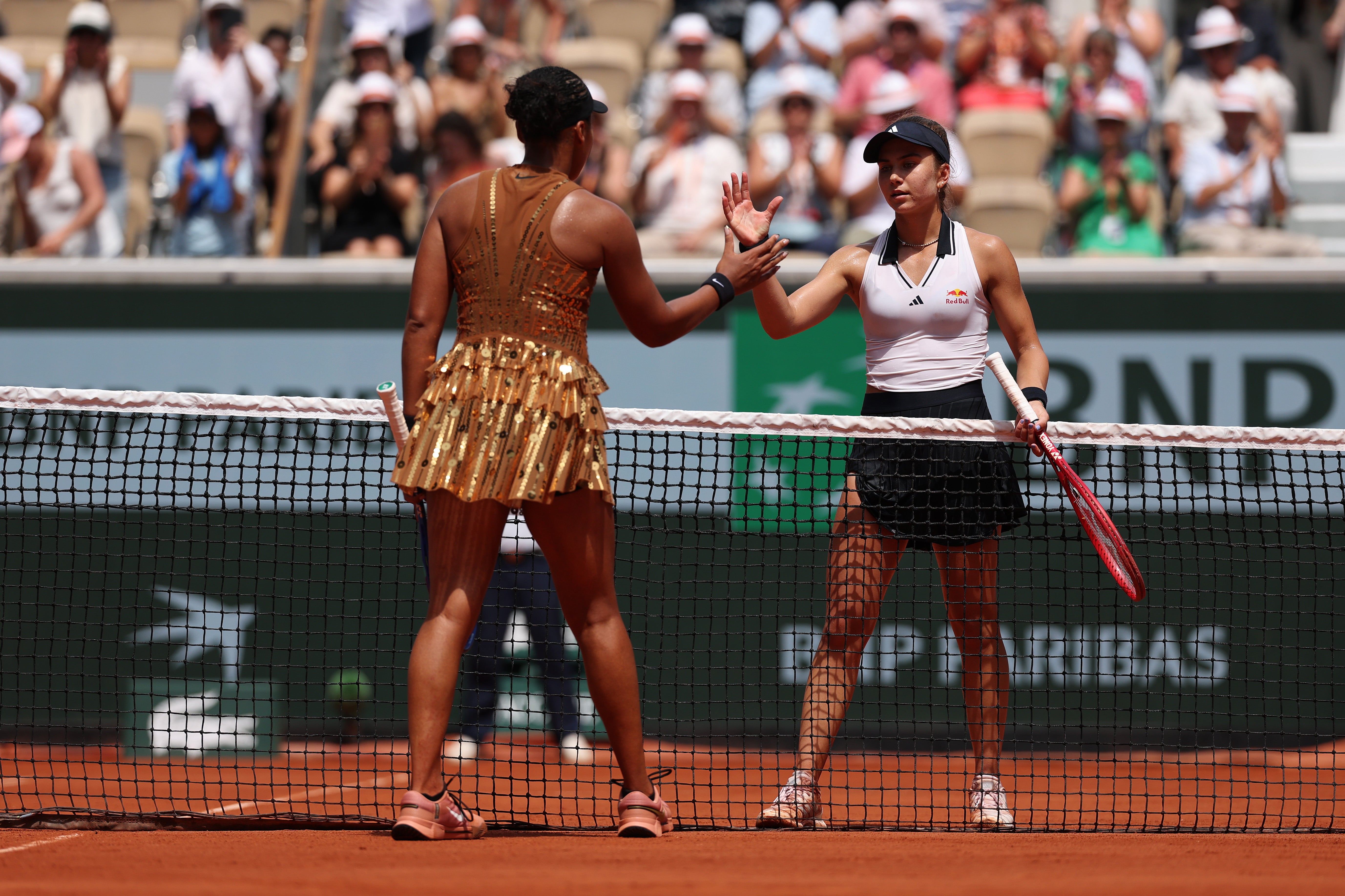 Osaka was pushed all the way by Iva Jovic before triumphing