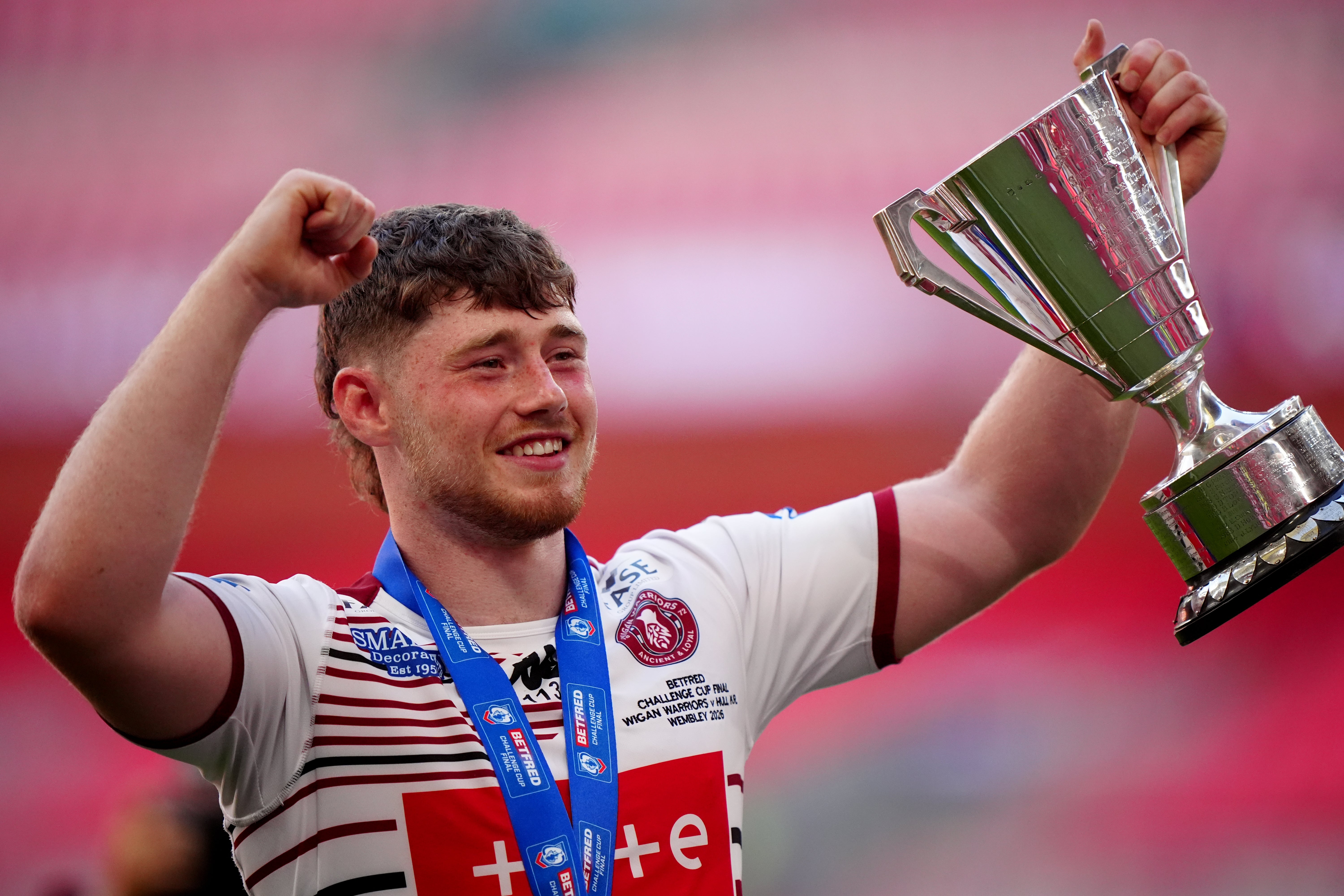 Jack Farrimond played a crucial role in Wigan’s success (Bradley Collyer/PA)