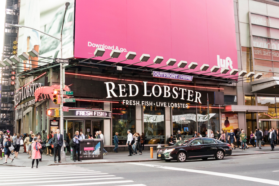 The Red Lobster in Times Square will close June 14 after 23 years in business