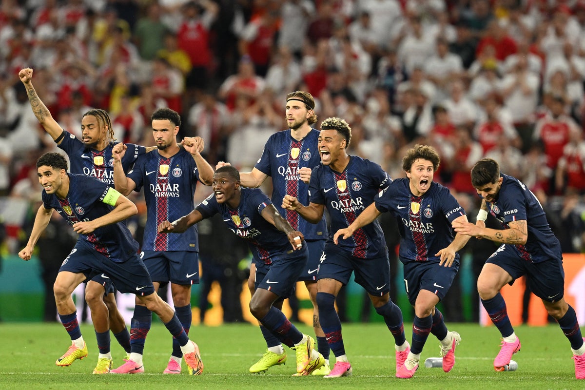 PSG retain Champions League title with penalty shootout win over Arsenal