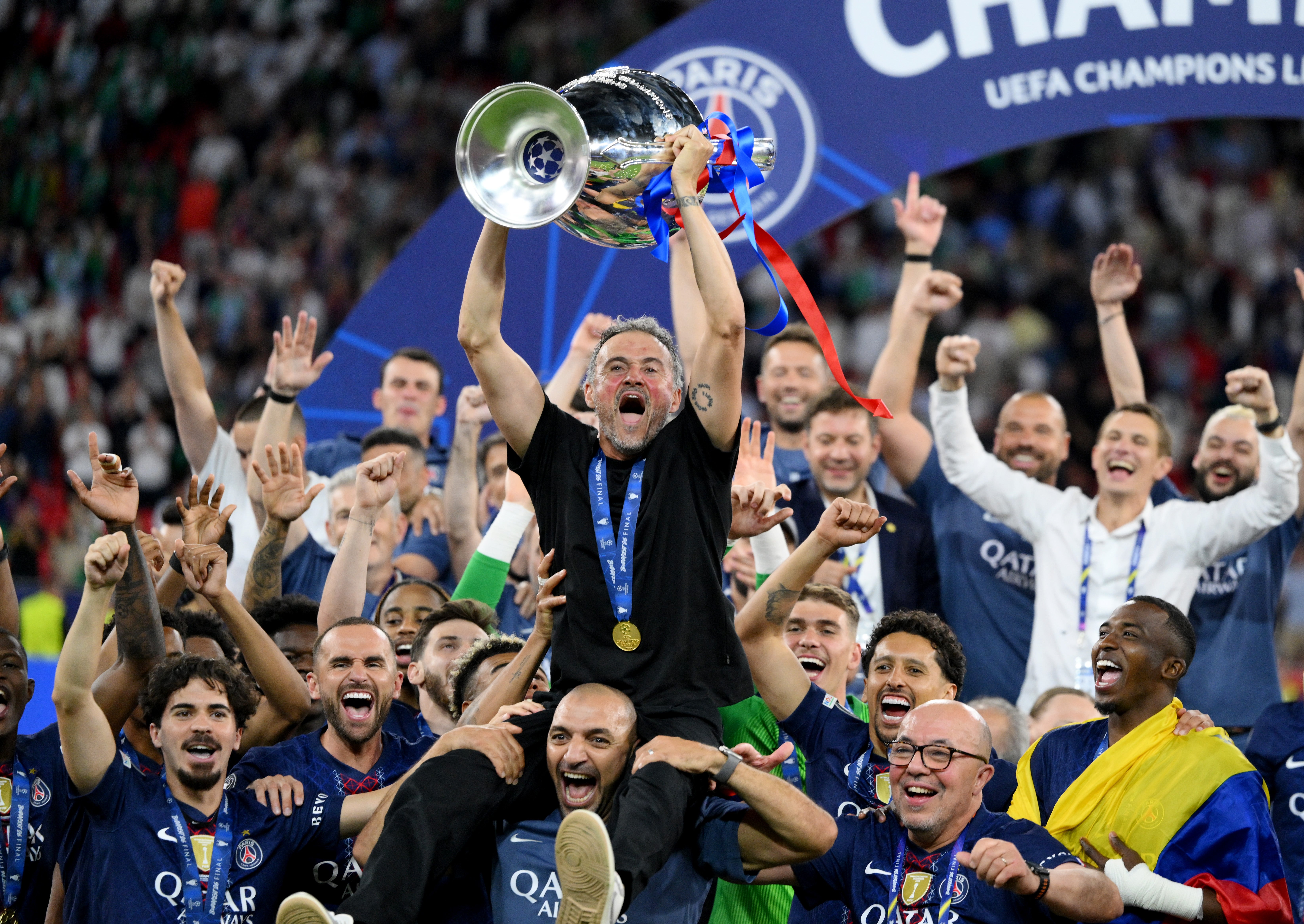 PSG won the penalty shootout and the Champions League for the second year in a row