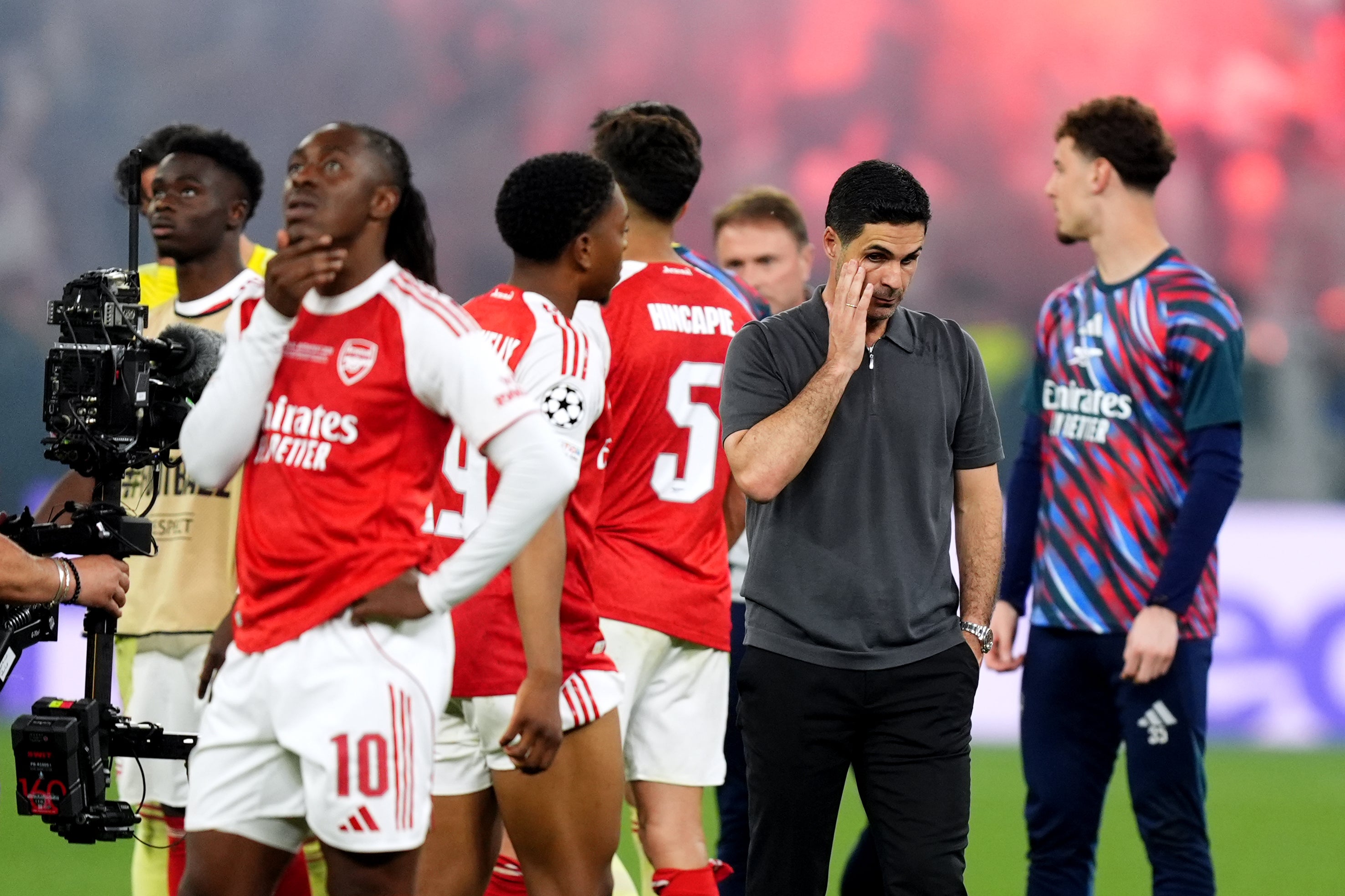 Mikel Arteta's Arsenal will not be defined by Champions League loss says Declan Rice