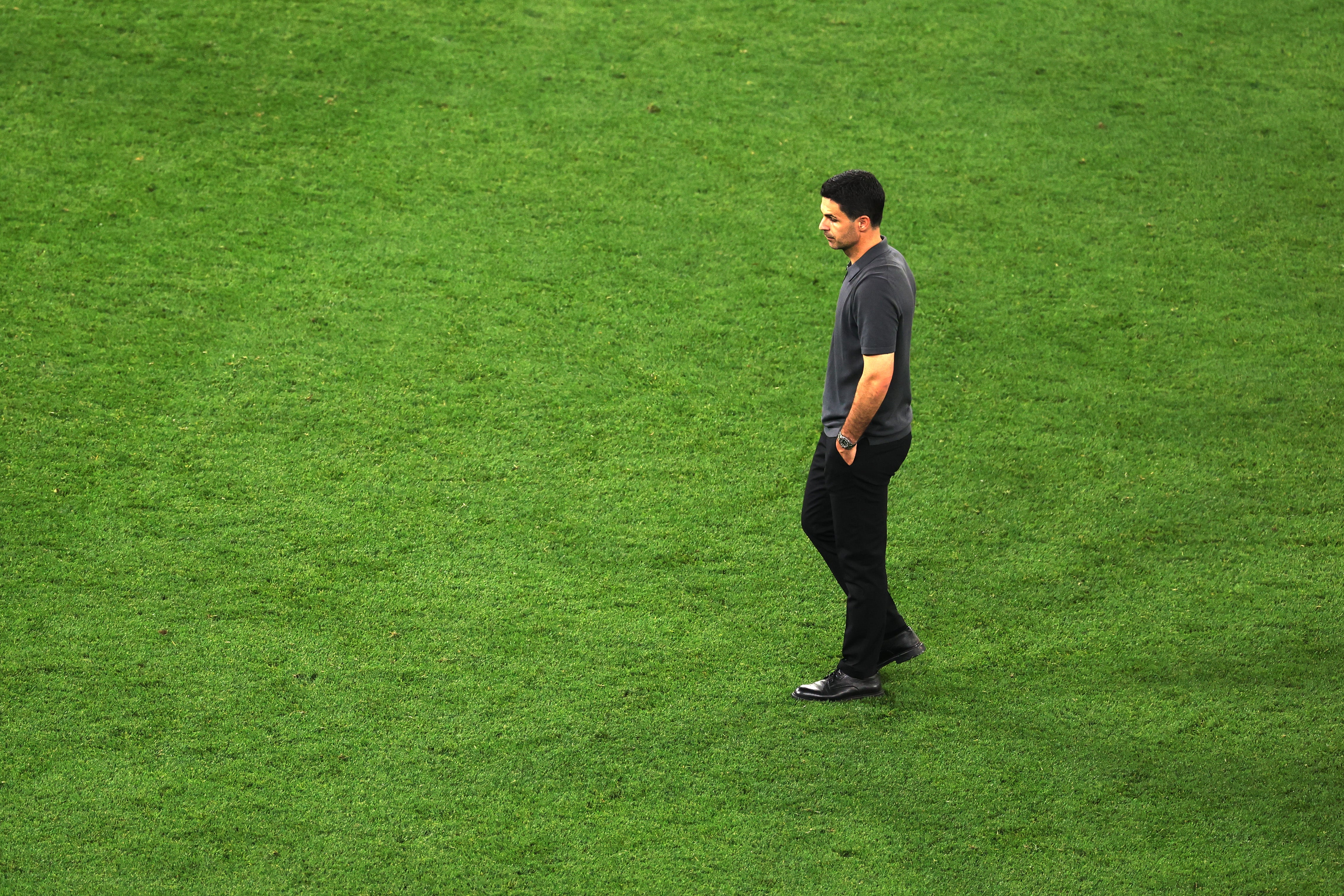 Mikel Arteta must wonder if he now needs another elite-level forward (Getty)