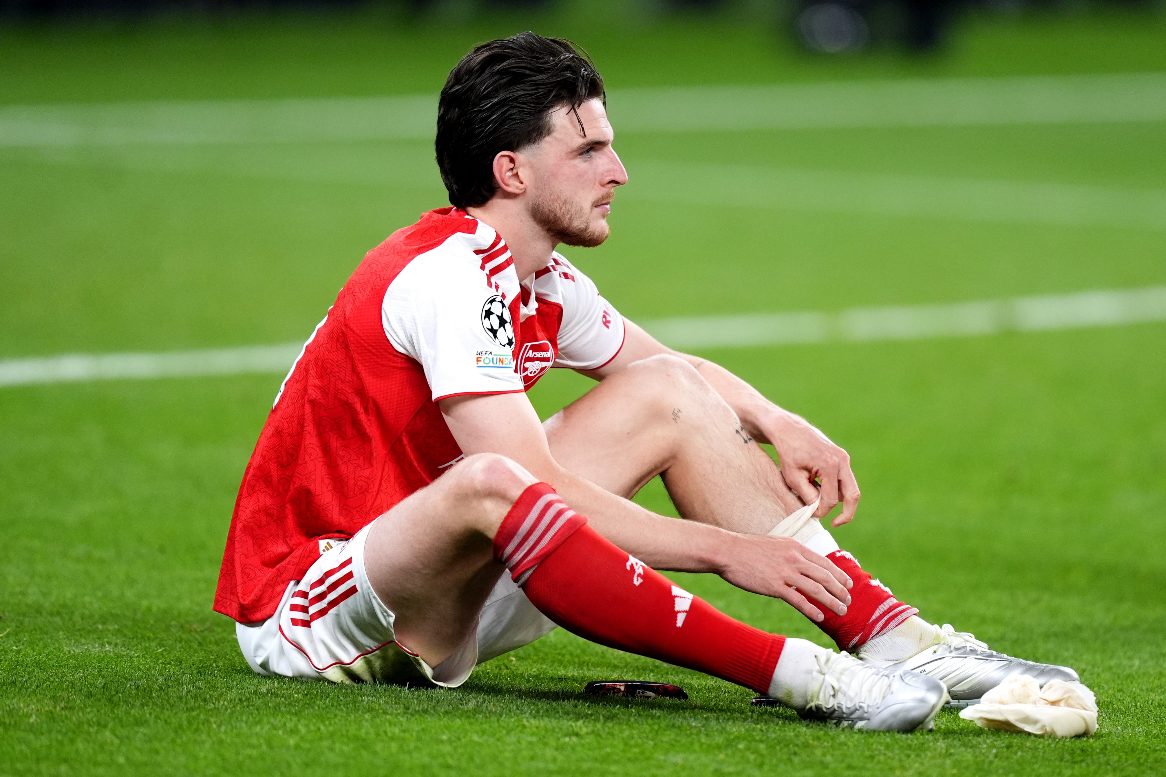 Declan Rice has not given up on his Champions League dream (Mike Egerton/PA) (PA Wire)
